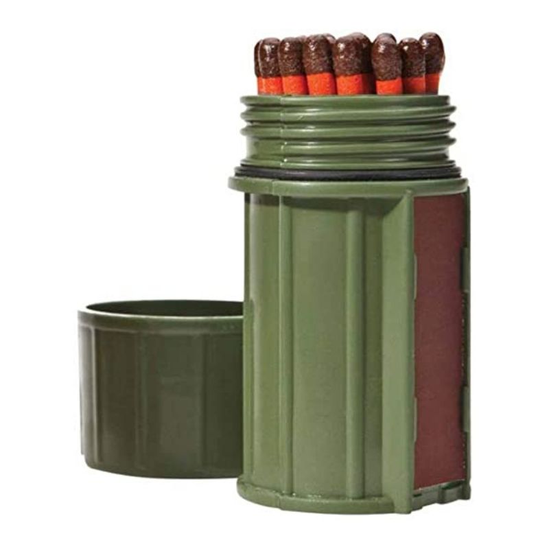 UCO Stormproof Match Kit - Waterproof & Windproof Survival Matches for Camping, Hiking, and Emergency Preparedness