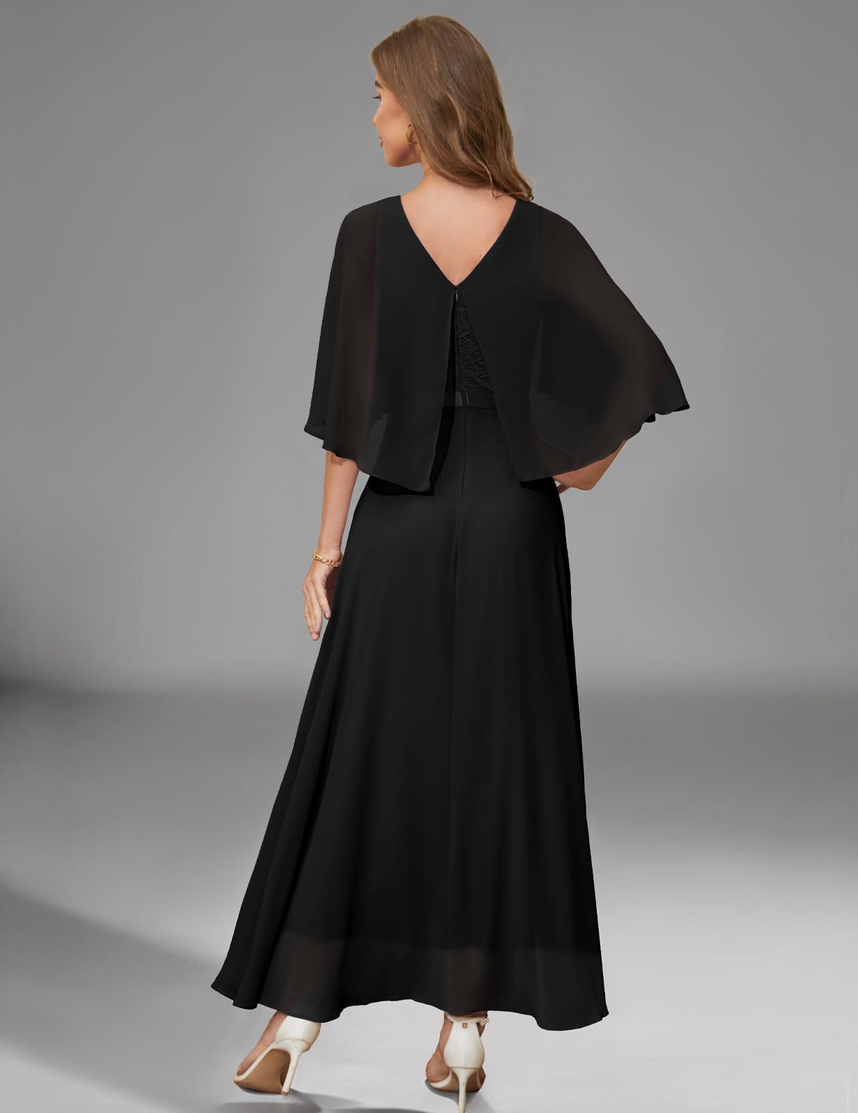 DRESSTELLS Women's Wedding Guest Formal Dress 2025 | Summer Bridesmaid Party Gown | Elegant Long Prom & Church Dress for Special Occasions | Perfect for Weddings, Galas & Formal Events