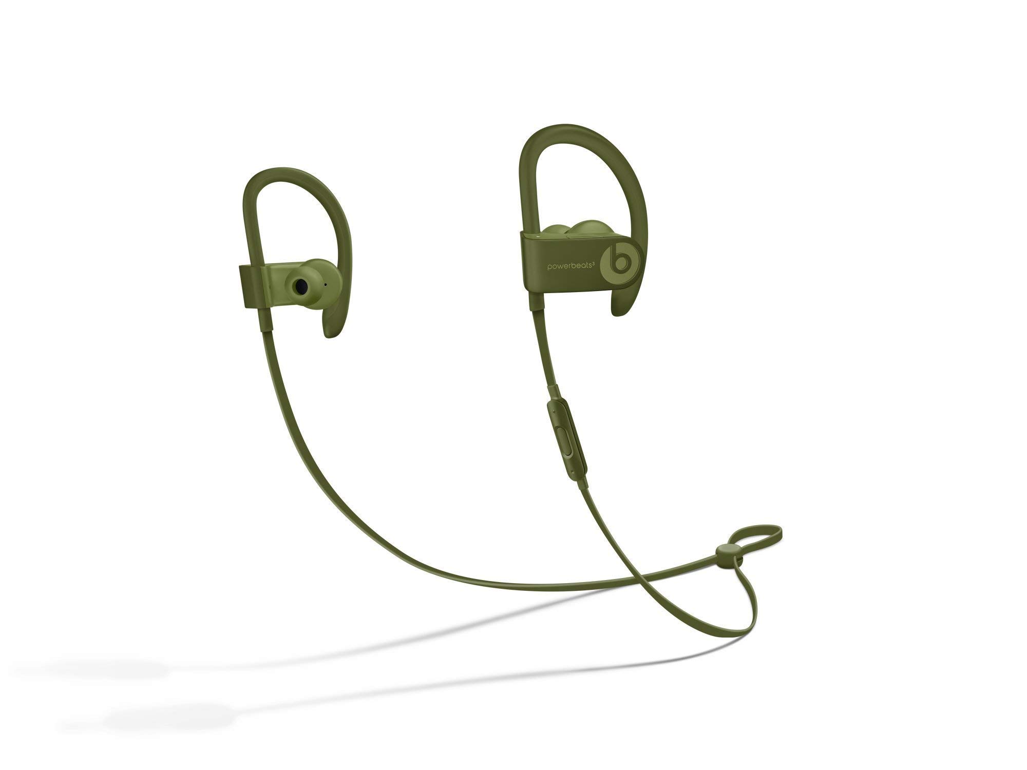 Beats Powerbeats3 Wireless Ear-Hook Headphones - Turf Green (MQ382LL/A) | Refurbished | Sweat-Resistant for Running, Workouts & Gym | Bluetooth Sport Earbuds