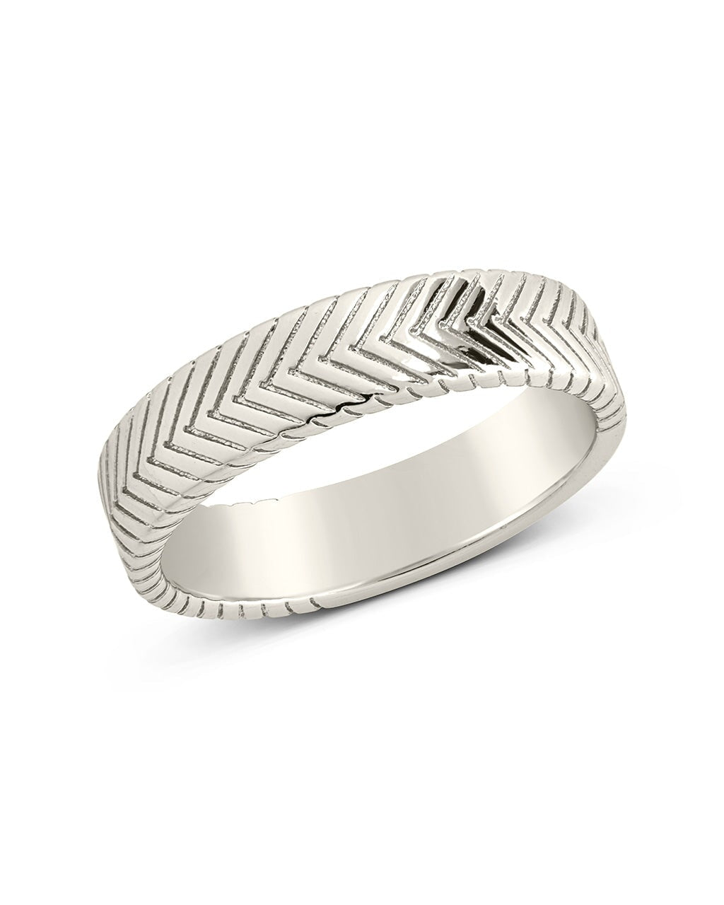 Jeanne Herringbone Chain Ring - Elegant Gold Plated Women's Jewelry for Everyday Wear & Special Occasions