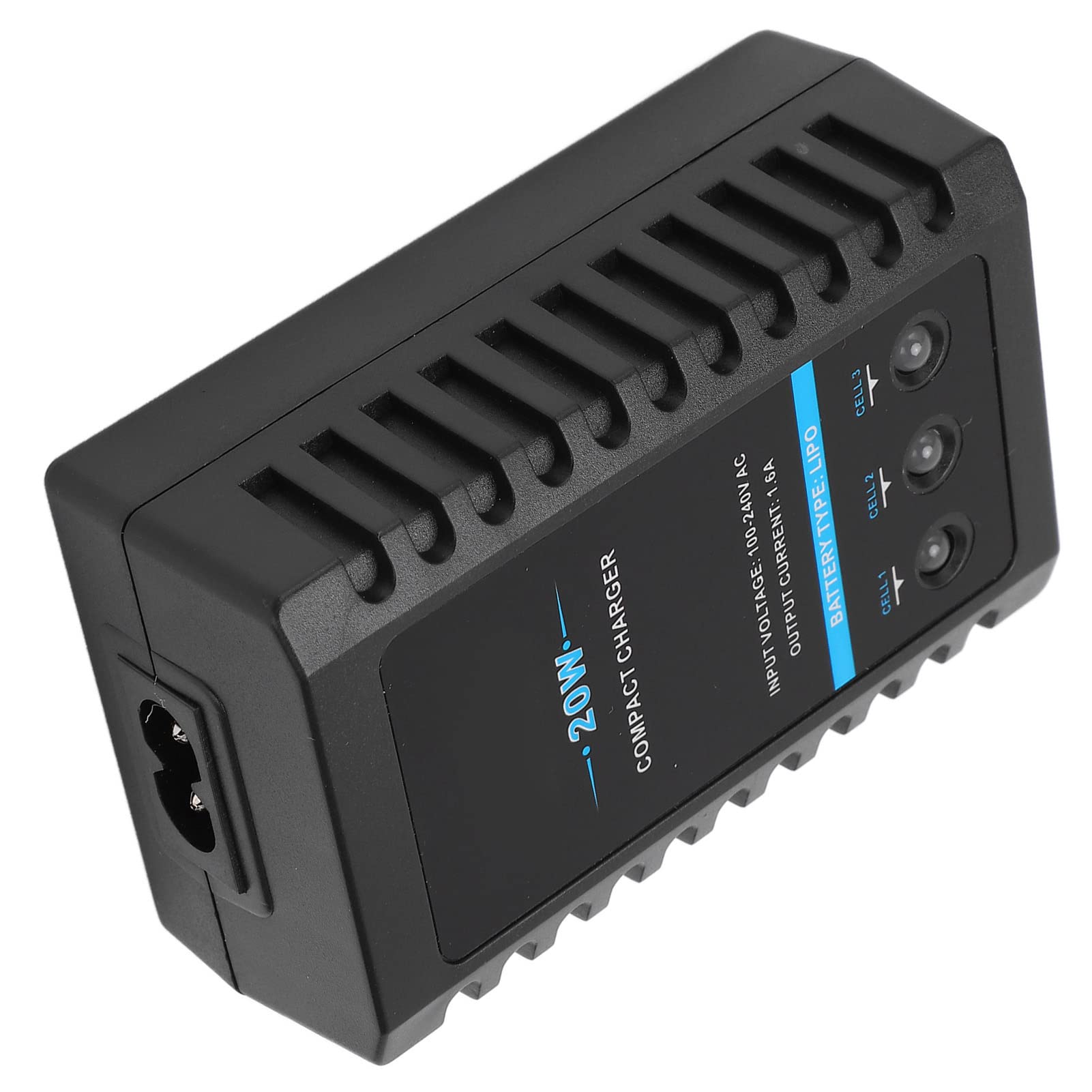 B3 Balance Charger 20W - Fast Charging with Auto Power Off, Long Life 3S Battery Charger for RC Drones, Toys, and Electronics - Perfect for Home, Travel & Outdoor Use