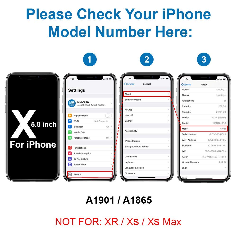 MMOBIEL iPhone X Loud Speaker Replacement - 5.8 Inch Ringer Buzzer Flex Cable Compatible with 2017 Model (Includes Screwdrivers) - Perfect for DIY Phone Repairs & Audio Fixes