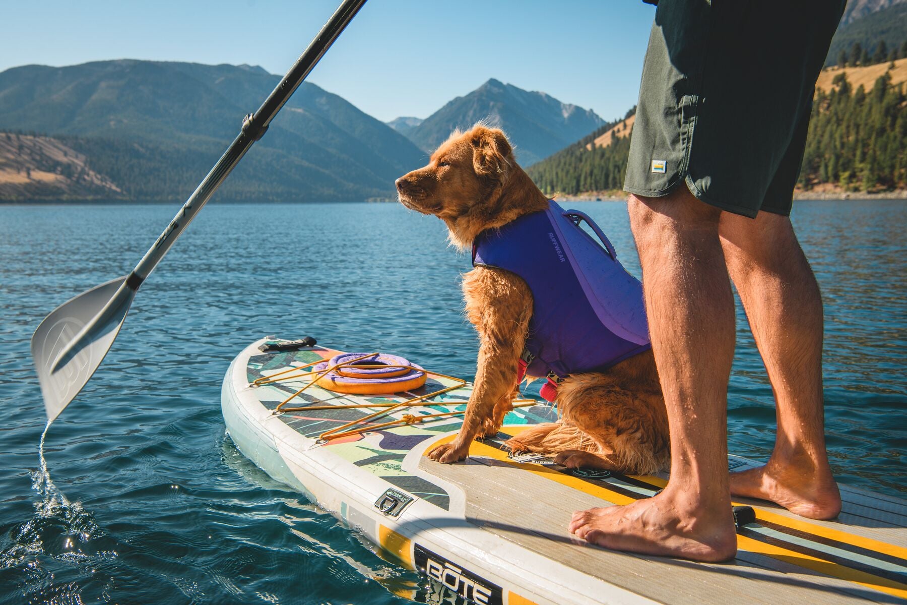 Ruffwear Hydro Plane™ Floating Dog Disc Toy - Tangelo Orange, Waterproof & Durable for Pool, Beach & Outdoor Play - Perfect for Fetch Games with Dogs