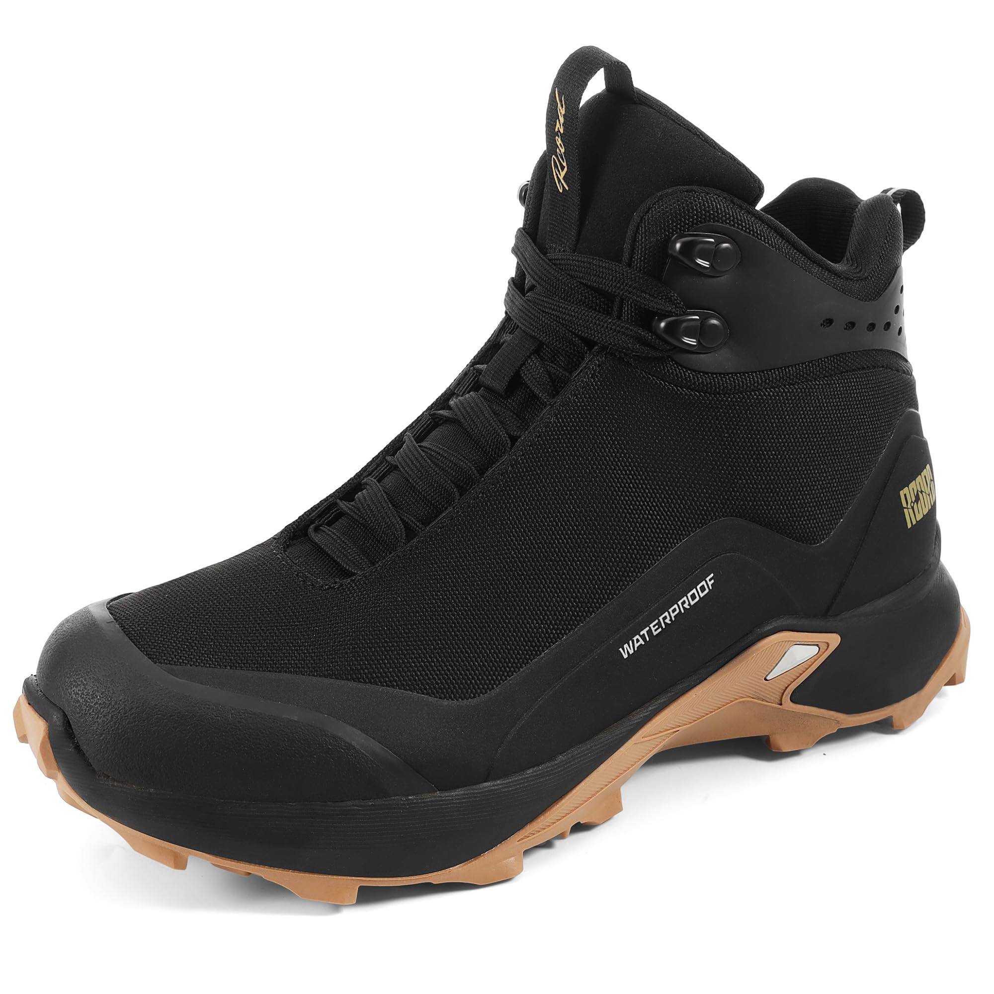 R CORD Women's Waterproof Hiking Shoes - Lightweight Comfortable Non-Slip Hiking Boots for Outdoor Walking, Camping & Trekking | All-Season Trail Shoes for Women | Perfect for Mountain Hikes, Forest Trails & Wet Conditions