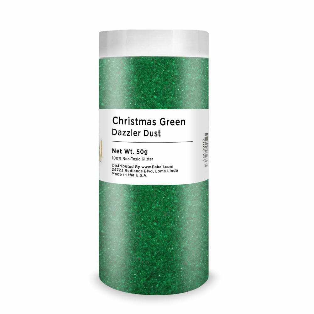 Christmas Green Glitter for Crafts & Decorations | Dazzler Dust® | Perfect for Holiday DIY Projects, Ornaments, and Festive Home Decor