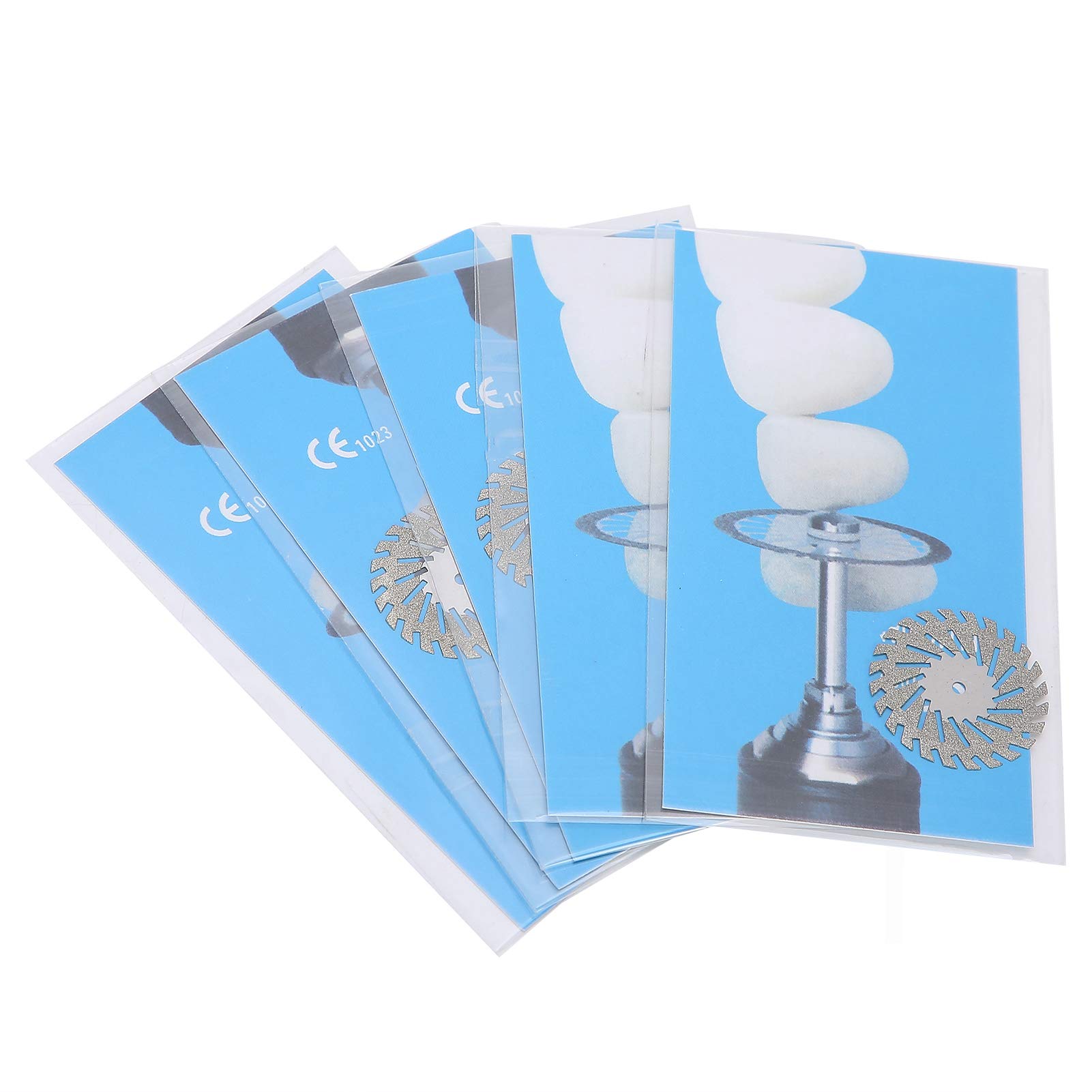 5pcs Ultra Thin Dental Grinding Wheels for Interdental Opening & Polishing - Perfect for Dentists & DIY Dental Care