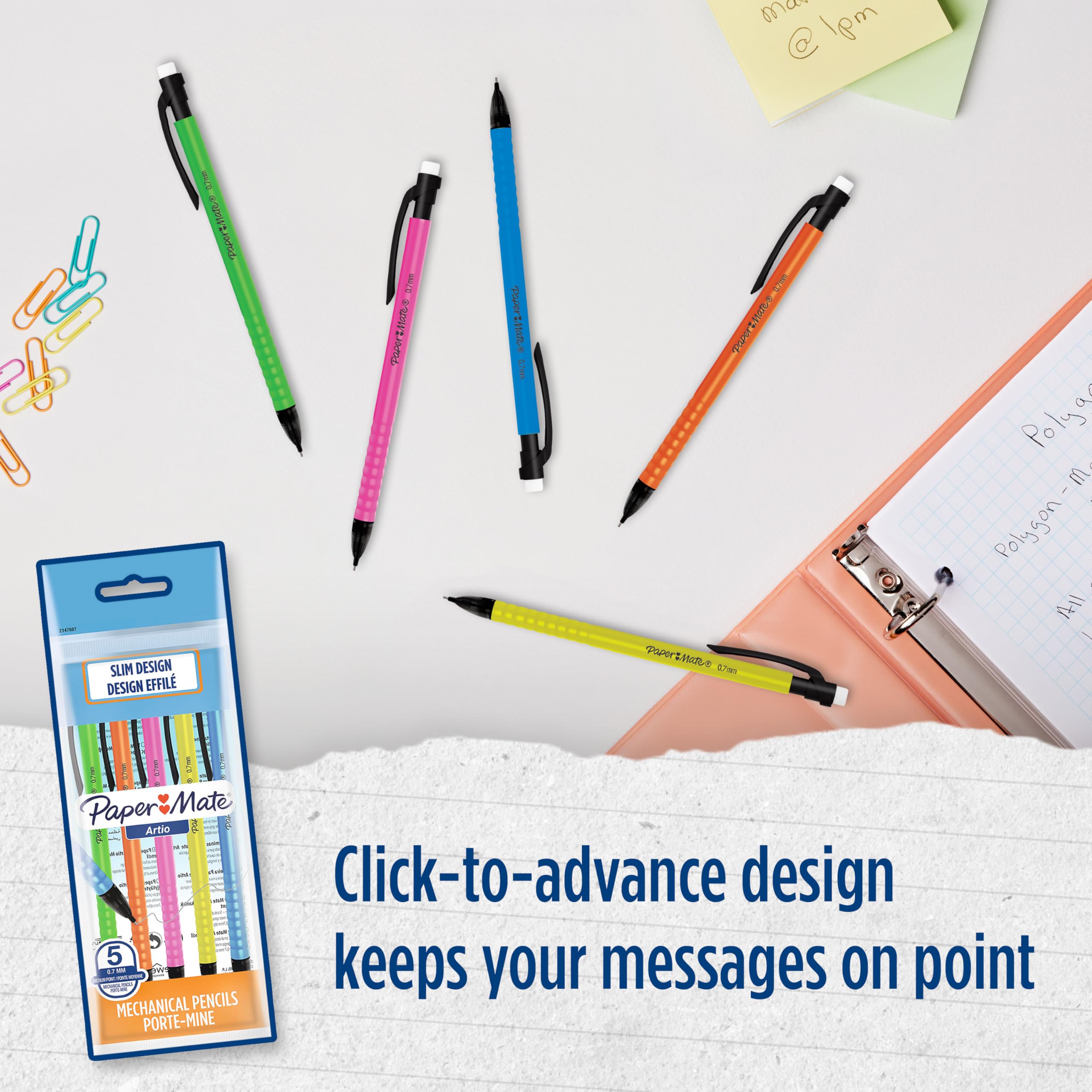 Sharpie & Paper Mate Pen Set - 26ct Ballpoint Pens, Highlighters & Pencils for School, Office