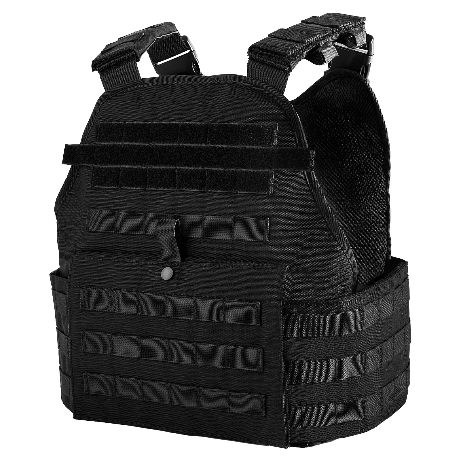 GFIRE Tactical Vest - Modular Airsoft Vest with Adjustable Straps, Lightweight & Breathable for Outdoor Training, Airsoft Games, Hunting & Military Simulation