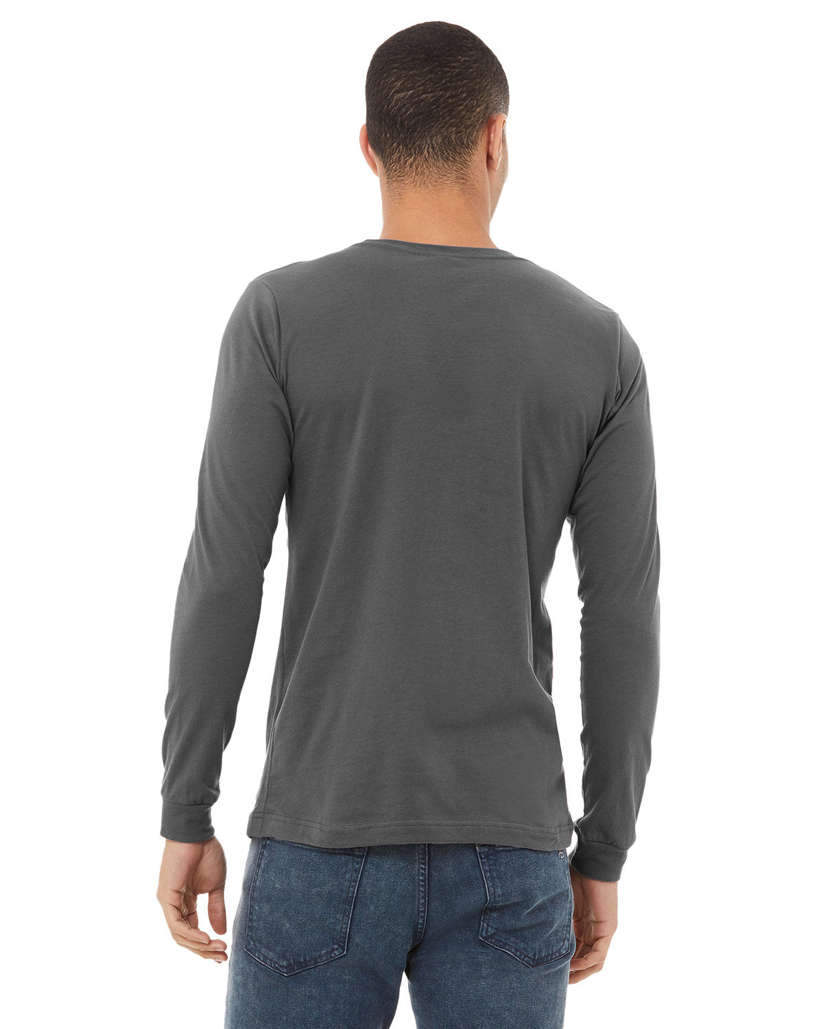 Bella + Canvas 3501 Unisex Jersey Long Sleeve T-Shirt - Soft Cotton Crewneck Tee for Men & Women - Perfect for Casual Wear, Layering & Everyday Comfort
