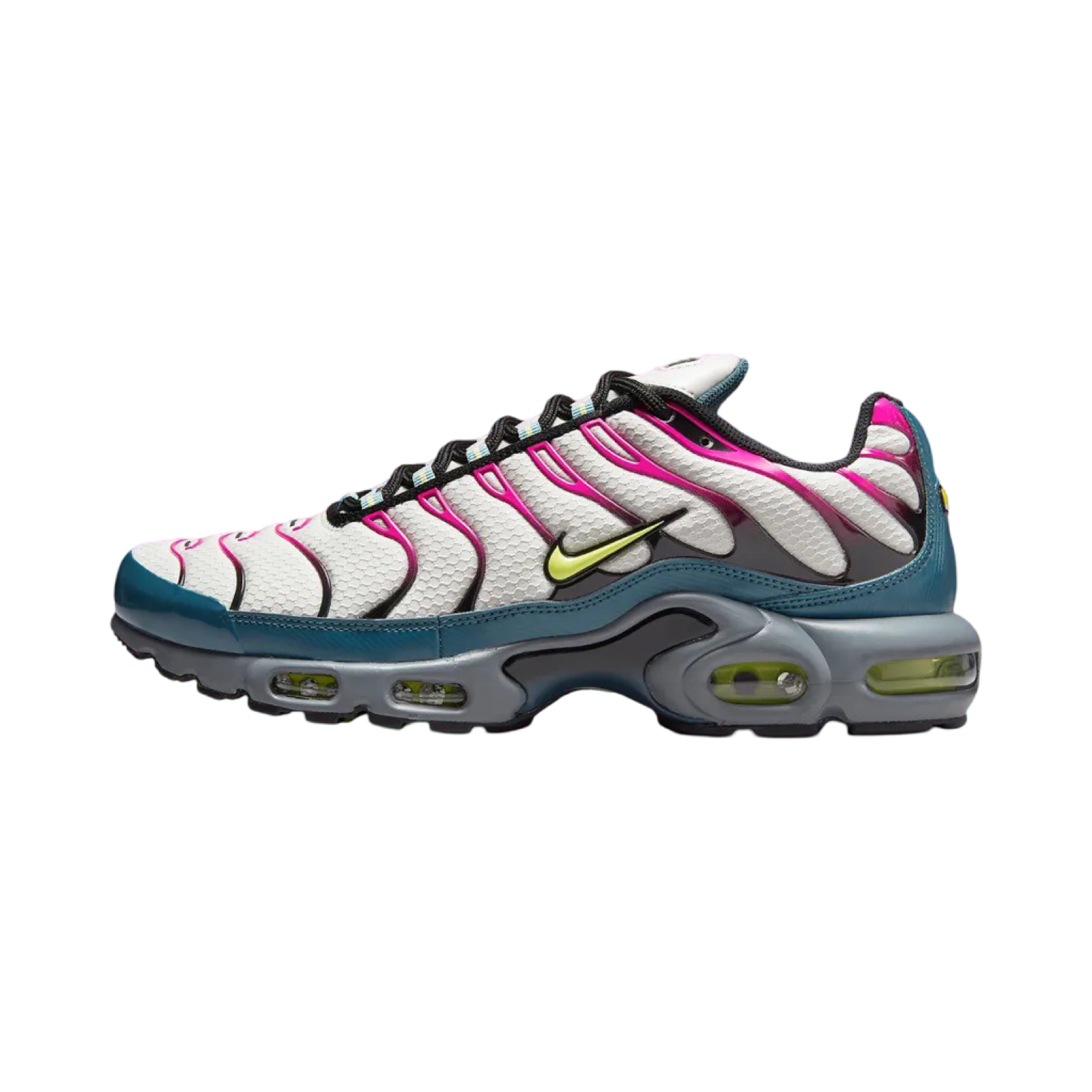 Nike Air Max Plus Lava Light Bone Ash Green Pink Prime Running Shoes for Men - Comfortable Athletic Sneakers for Jogging, Gym Workouts & Casual Wear