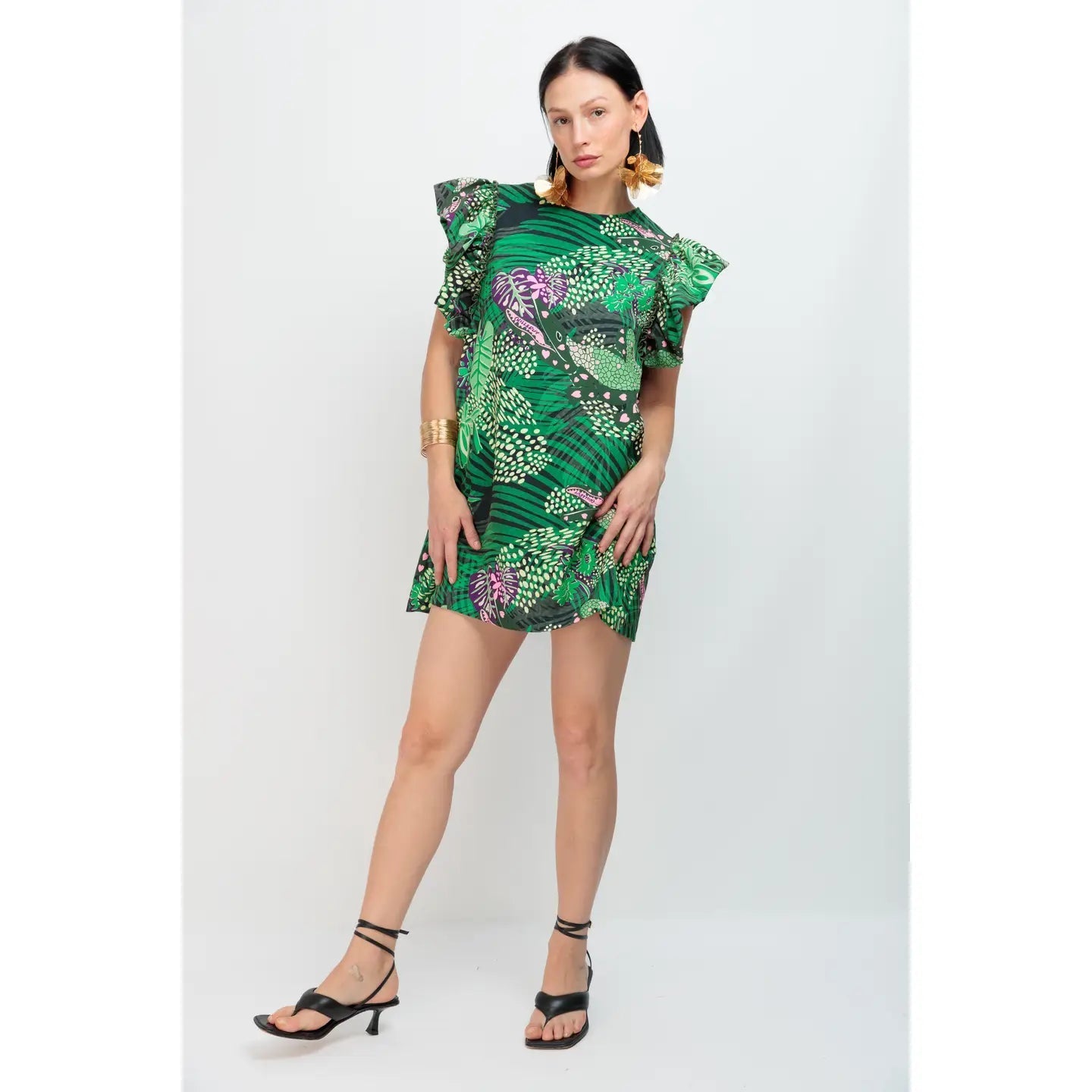Women's Rebel Jungle Robe - Soft & Stylish Loungewear for Relaxation at Home or Spa Days