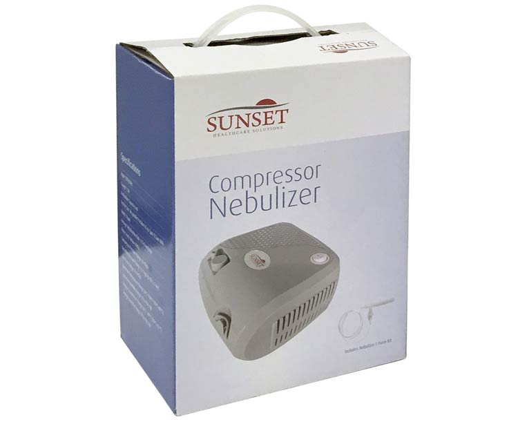 NEB100 Portable Compressor Nebulizer for Adults & Kids - Fast & Quiet Breathing Treatment for Asthma, Allergies, and COPD - Home & Travel Use