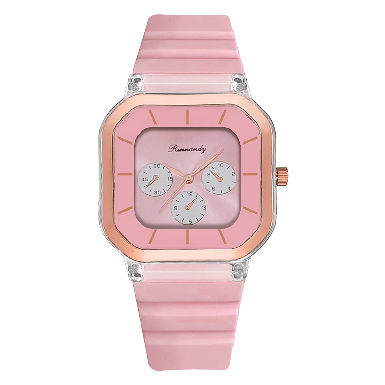 Colorful Jelly Silicone Strap Women's Quartz Watch - Stylish Fashion Watch for Ladies - Perfect for Casual Wear, Work, and Everyday Accessories