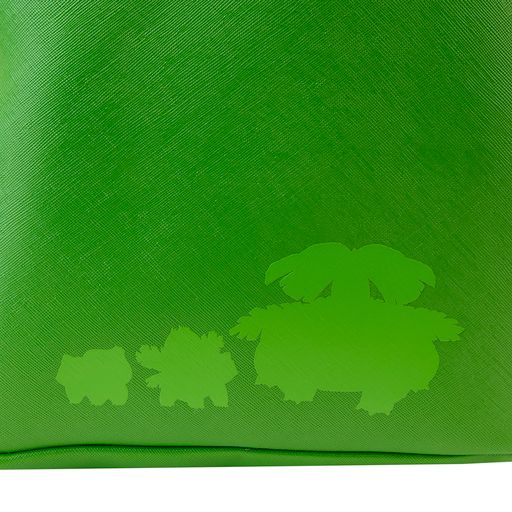 Pokemon Bulbasaur Evolutions Triple Pocket Backpack for School, Travel & Cosplay - Cute Anime Themed Bag for Kids & Adults