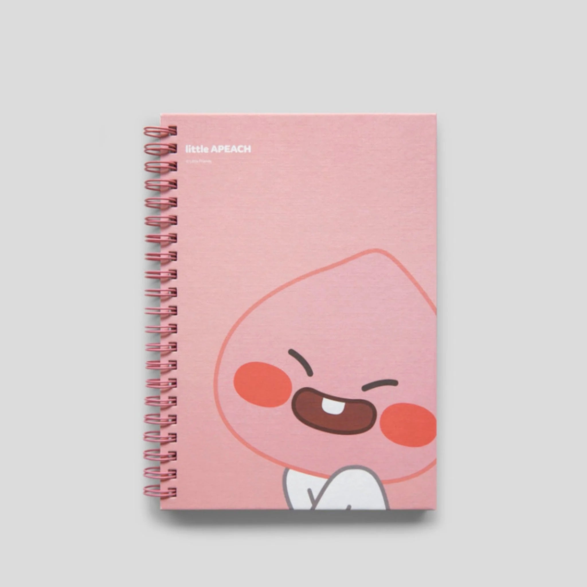 Little Friends Index Ruled Spring Notebook - Small Spiral Bound Notepad for School, Office & Journaling - Perfect for Notes, Lists & Creative Writing