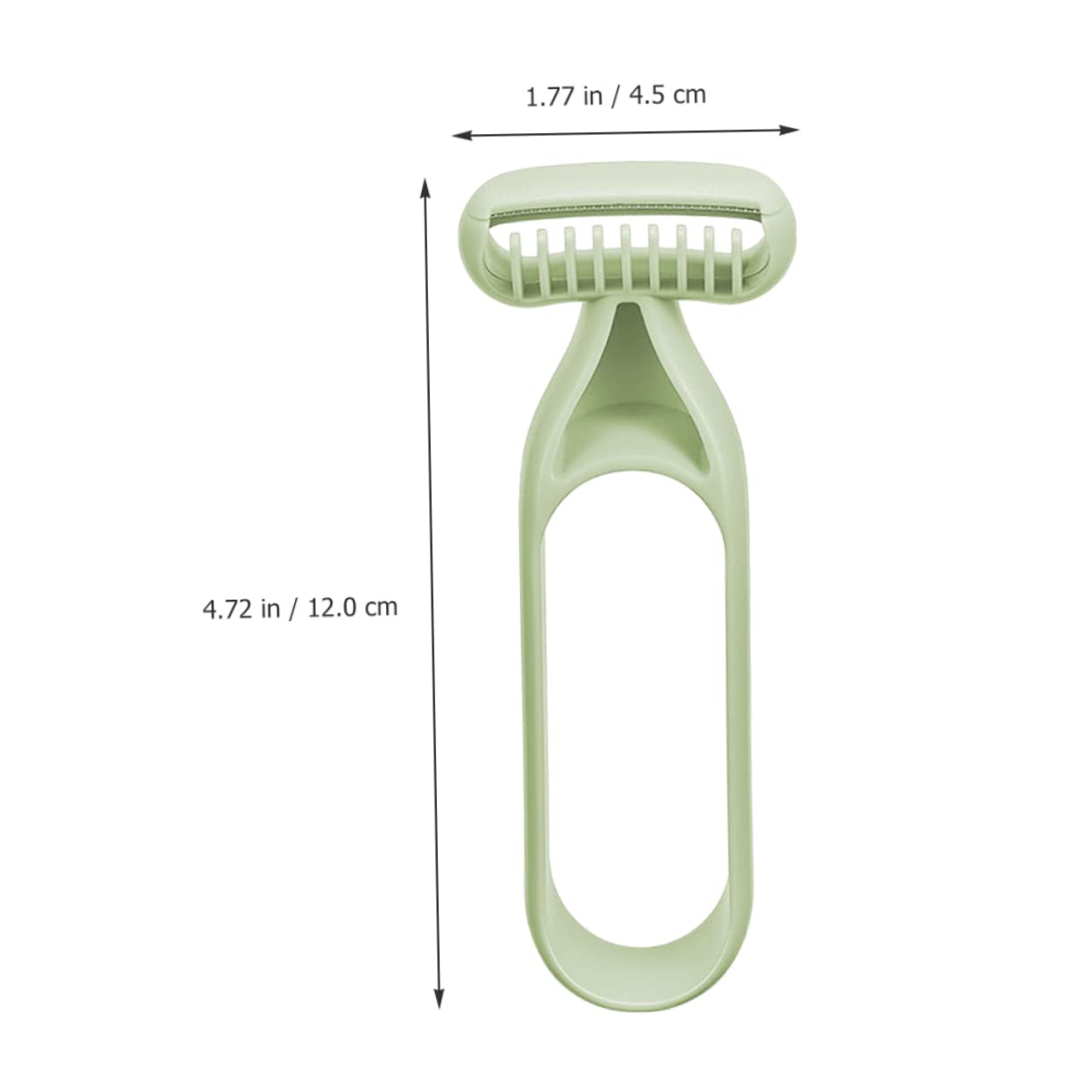 Best Hair Removal Device for Women - Painless Body Hair Trimmer & Leg Shaver, Skin-Safe Wet/Dry Use, ABS Plastic, Mint Green - Perfect for Smooth Legs, Underarms & Bikini Line at Home or Travel
