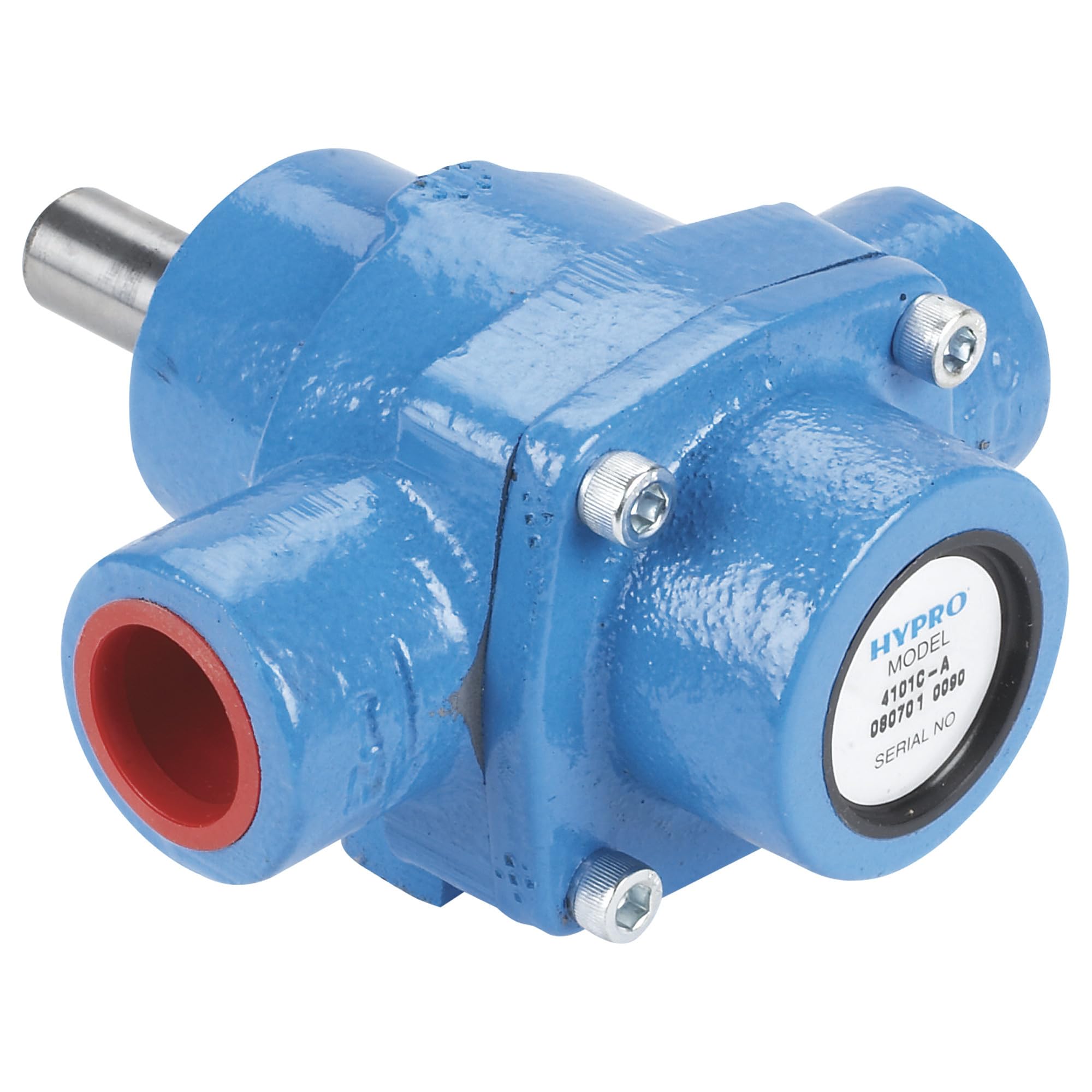 Hypro 4101C Heavy Duty Cast Iron 4-Roller Pump - 7.2 GPM Max Flow for Agricultural Spraying, Pressure Washing & Industrial Applications