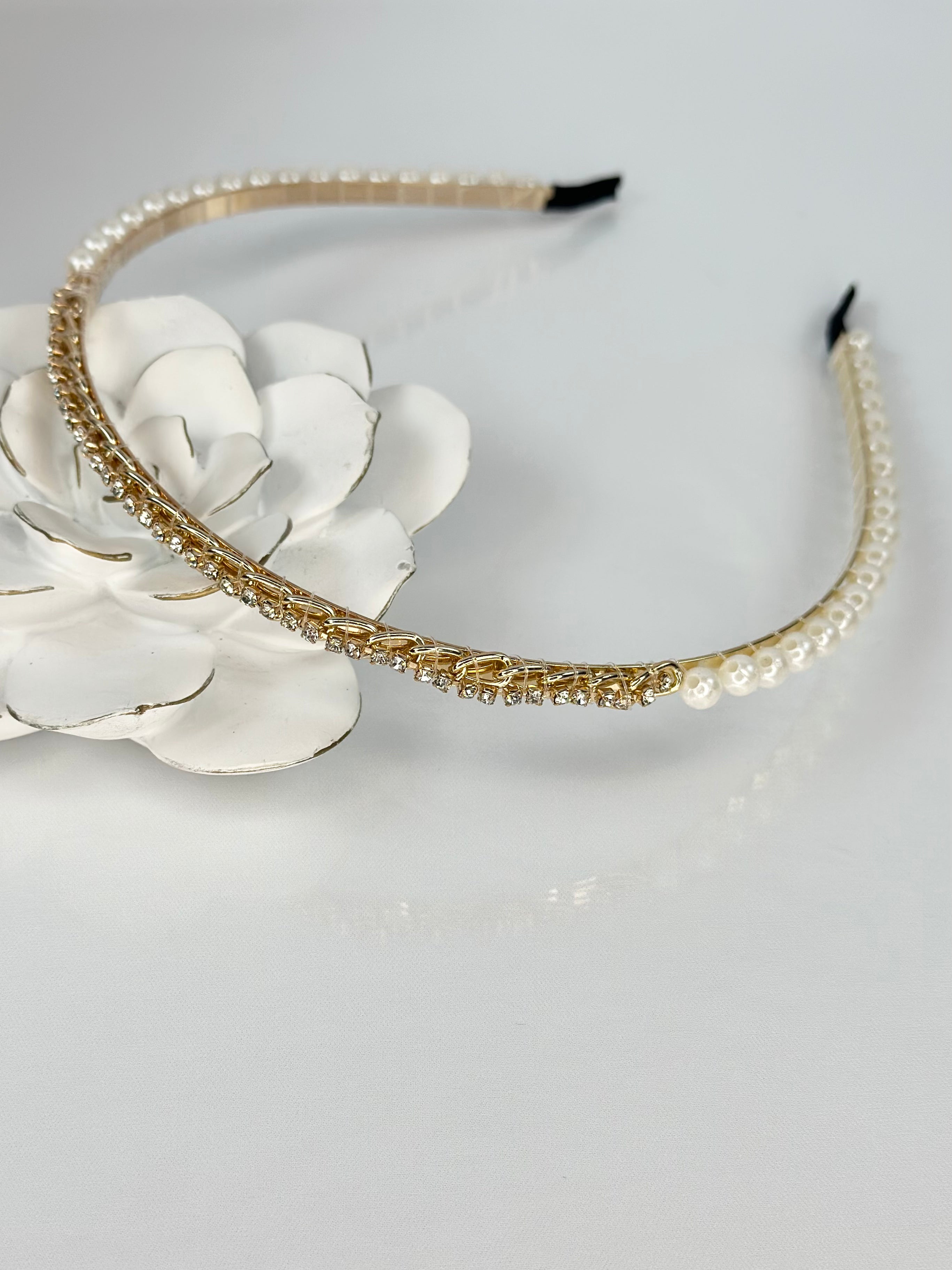 Elegant Pearl Headband - Style 5670 | Women's Fashion Hair Accessory for Weddings, Parties & Special Occasions