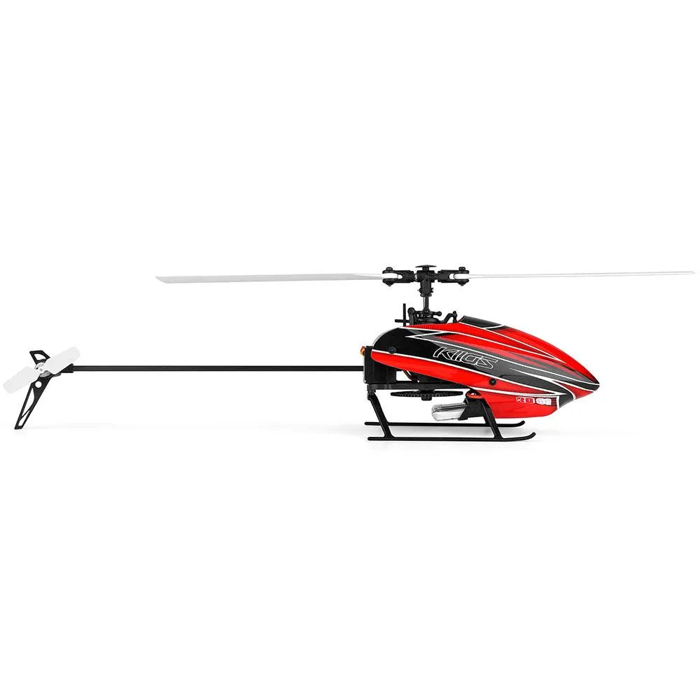 WLtoys XK K110S 6CH 3D 6G System Brushless Motor 2.4G RC Helicopter - BNF/RTF Compatible with Futaba S FHSS - Perfect for Indoor/Outdoor Flying, Aerial Photography, and RC Hobby Training