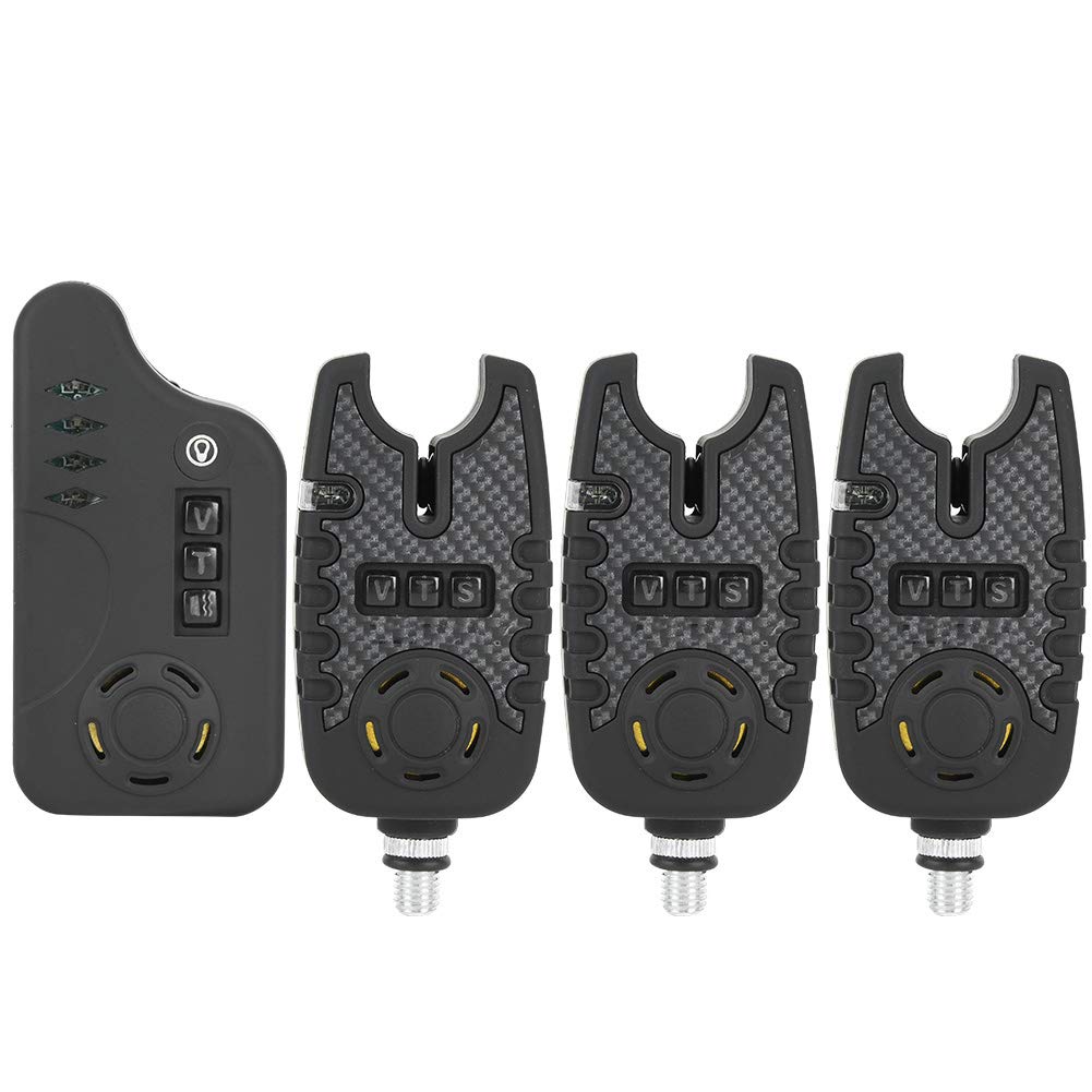Dilwe Fishing Bite Alarm - ABS Light Fishing Alert & Strike Indicator for Carp Fishing - Perfect for Night Fishing and Bank Fishing Accessories