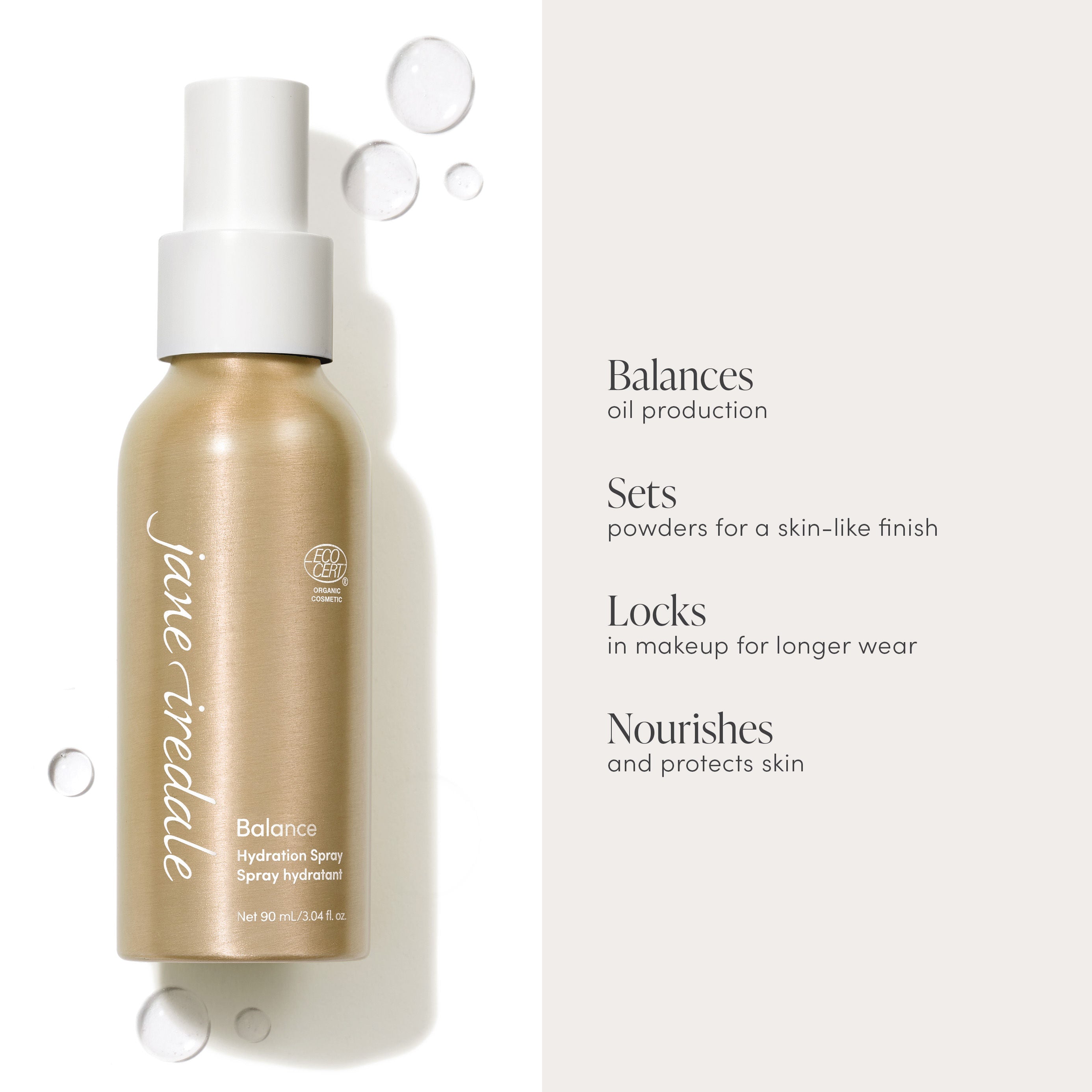 Balance Hydration Spray for Face & Body - Natural Moisturizing Mist with Aloe Vera & Vitamin E - Perfect for Dry Skin Care, Post-Workout Refresh & Travel Essentials