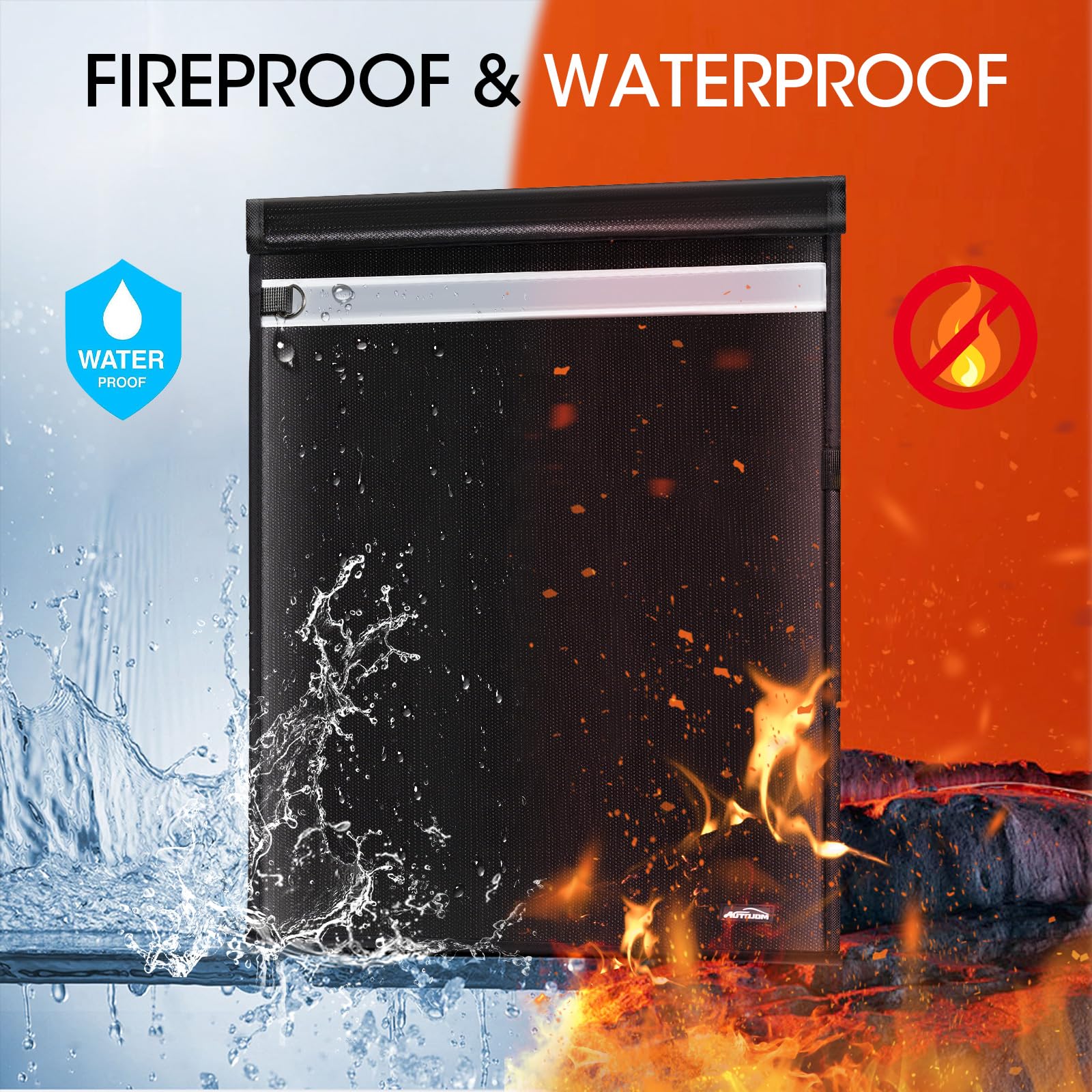 4 Pack Faraday Bags - Large EMP Proof Faraday Pouch with Reflective Strip, Upgraded RFID Blocking Key Fob Protector, Anti-Tracking & Fireproof Waterproof Faraday Cage for Phones, Laptop, Car Keys - Perfect for Travel, Privacy Protection & Emergency Preparedness