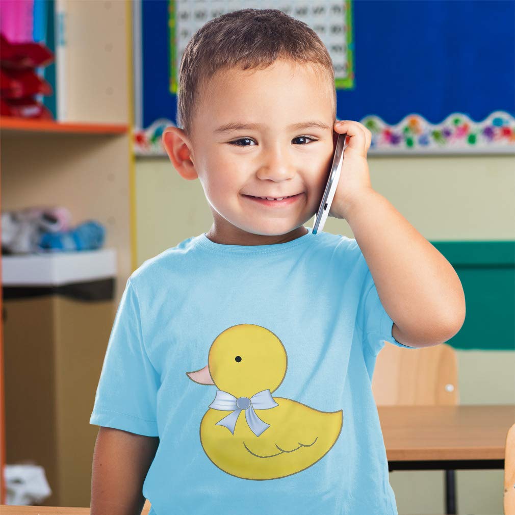 Funny Duck Baby Tee - Cotton Toddler T-Shirt for Bath Play - 2T Size
