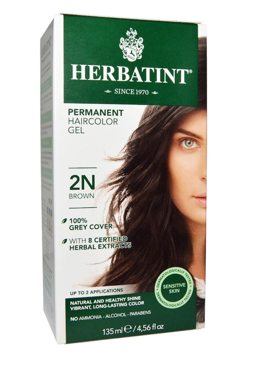 2N Brown Hair Color Gel - Long Lasting & Natural Looking Hair Dye for Men & Women - Perfect for Home Use, Salon Styling & Touch-Ups