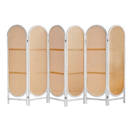 6 Panel Rattan Rd-whitebrown