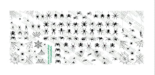 Halloween Nail Decals - Jack-O-Lantern Waterslide for Party