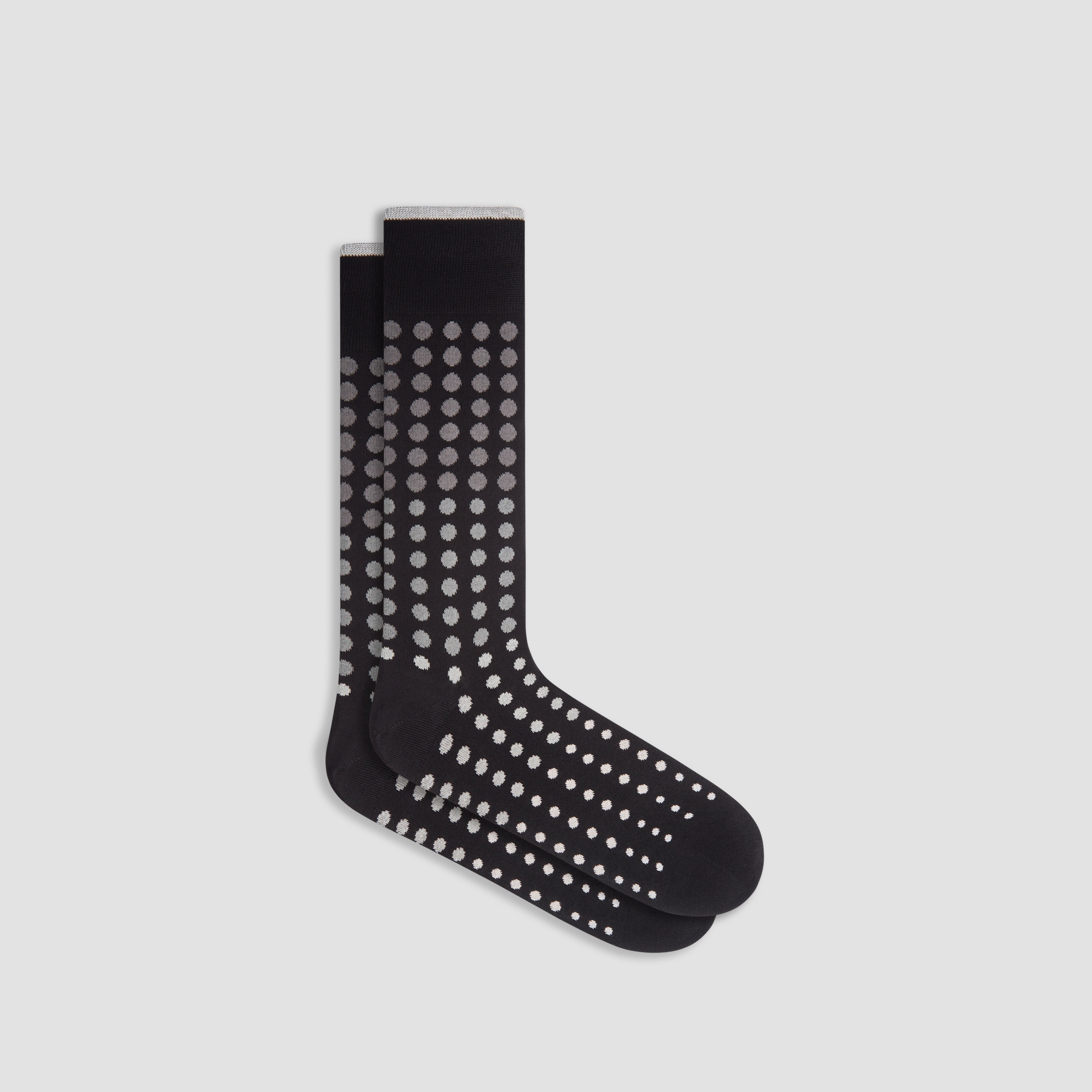 Gradient Dots Mid Calf Socks for Women - Stylish Colorful Ankle Socks for Running, Yoga & Casual Wear