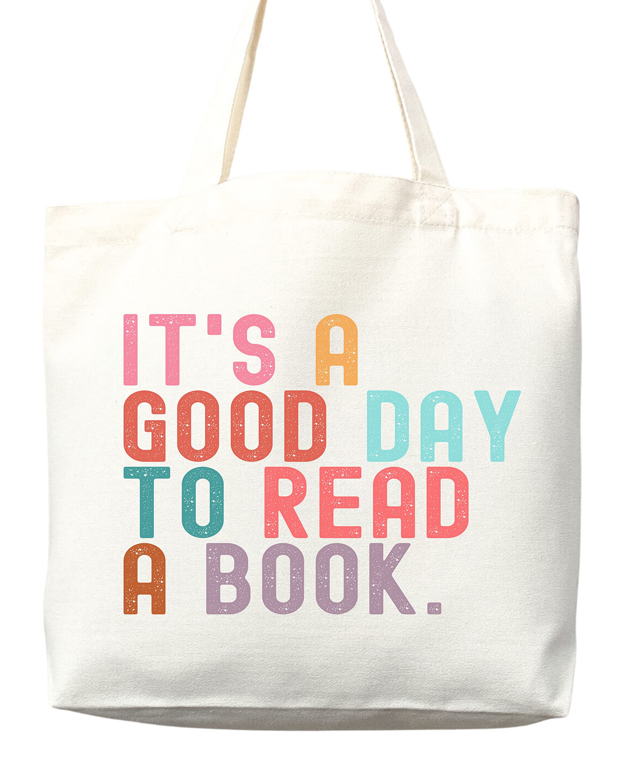 Book Lovers Tote Bag - Large Canvas Reusable Shopping Bag for Bookworms, Teachers & Librarians | Eco-Friendly Library Tote Gift for Readers | Perfect for Book Clubs, Groceries & Daily Use