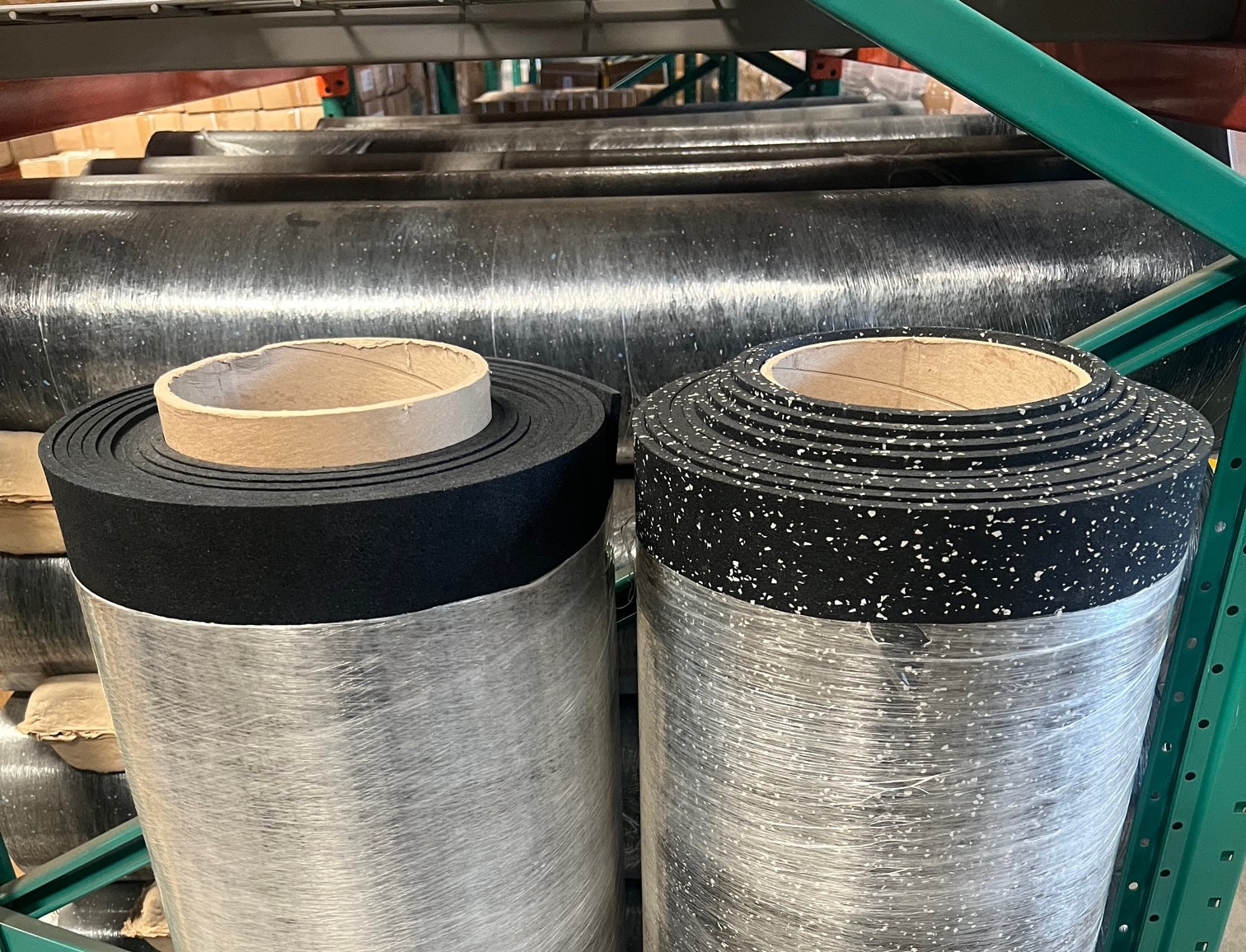 Durable Heavy Duty Rubber Flooring Rolls for Gym Mats - High Density, Shock Absorbent, Non-Slip - Perfect for Home Gyms, Commercial Fitness Centers & Play Areas (In Stock)