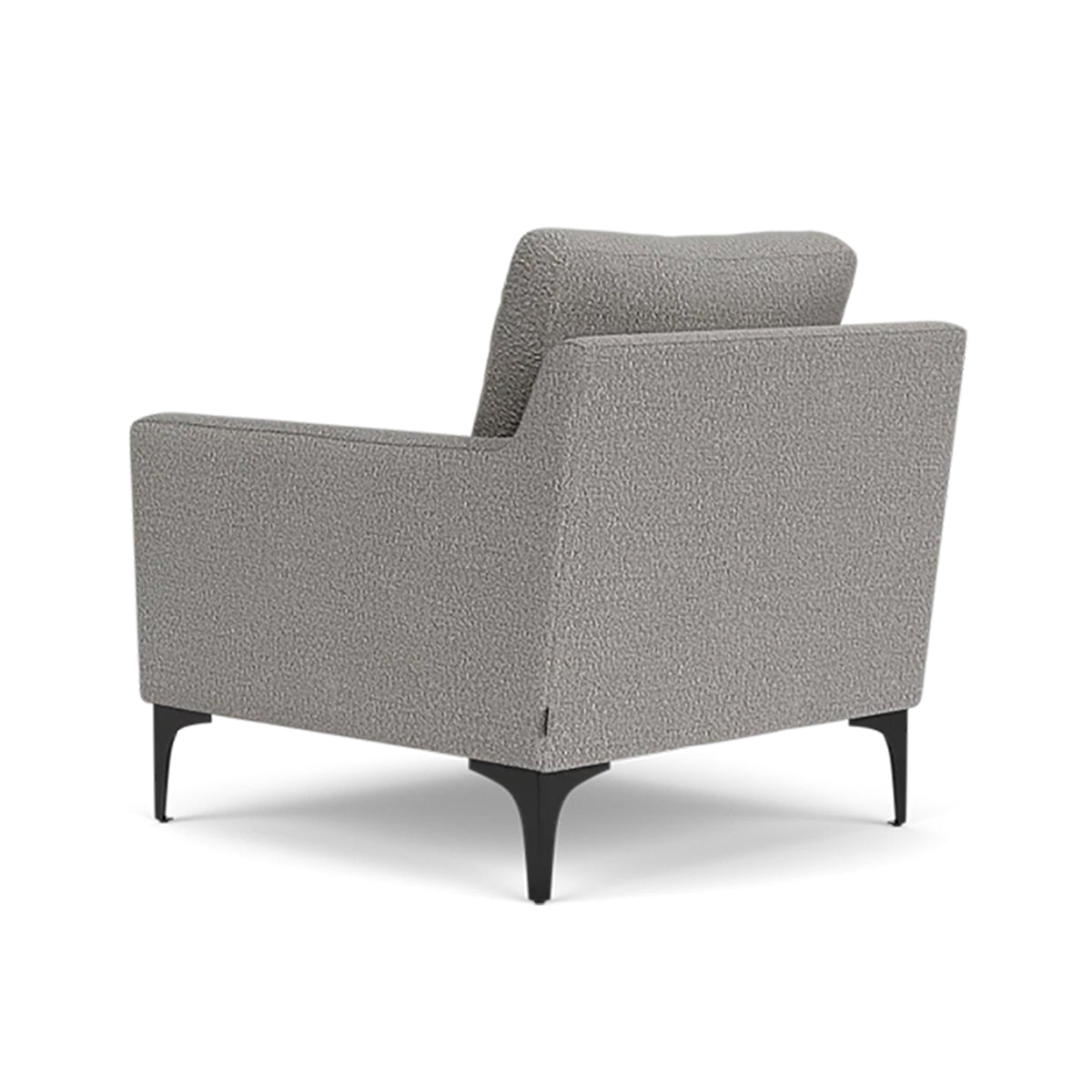 Astha Boucle Armchair - Modern Velvet Accent Chair for Living Room, Bedroom & Office - Soft Upholstered Lounge Chair with Solid Wood Legs - Stylish Home Decor for Cozy Reading Nook & Relaxation
