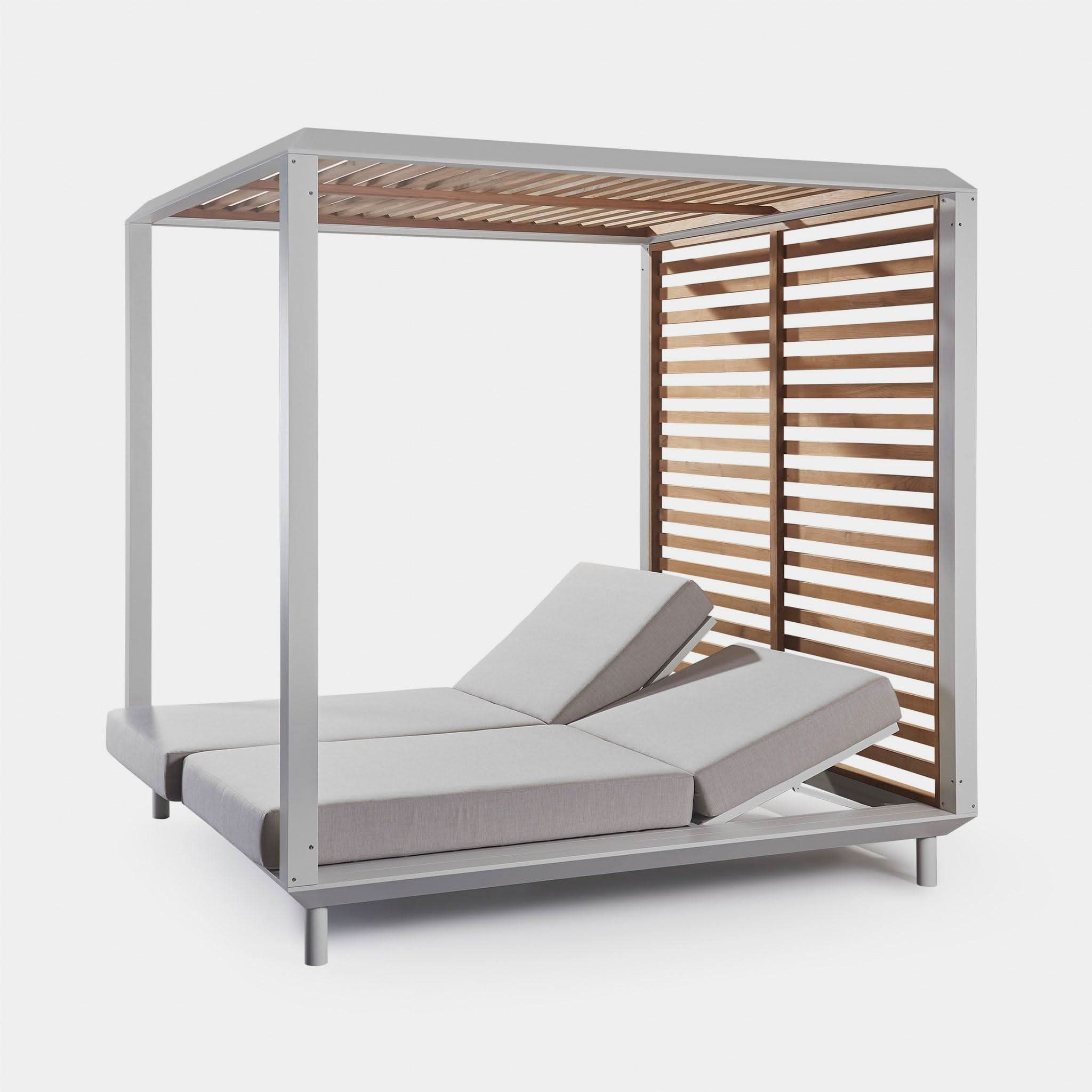 Breeze XL Aluminum Cabana - Lightweight & Durable Outdoor Patio Canopy for Beach, Poolside, and Backyard Relaxation