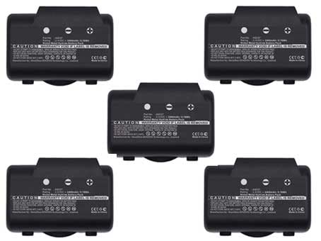 Synergy Digital Rechargeable Ni-MH 2.4V 2000mAh Remote Control Batteries - 5 Pack Replacement for IMET AS037 Battery (Compatible with IMET AS037 Remote) - Perfect for TV, DVD, Cable Box & Home Entertainment Devices