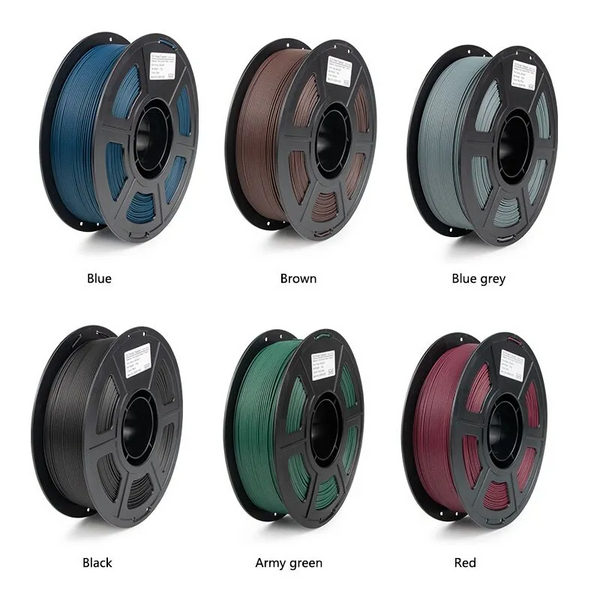 Premium PLA CF 3D Printer Filament - 1.75mm, 1kg Spool, Bambu Lab AMS Compatible, Carbon Fiber Reinforced, Multiple Color Options for High-Strength 3D Printing Projects
