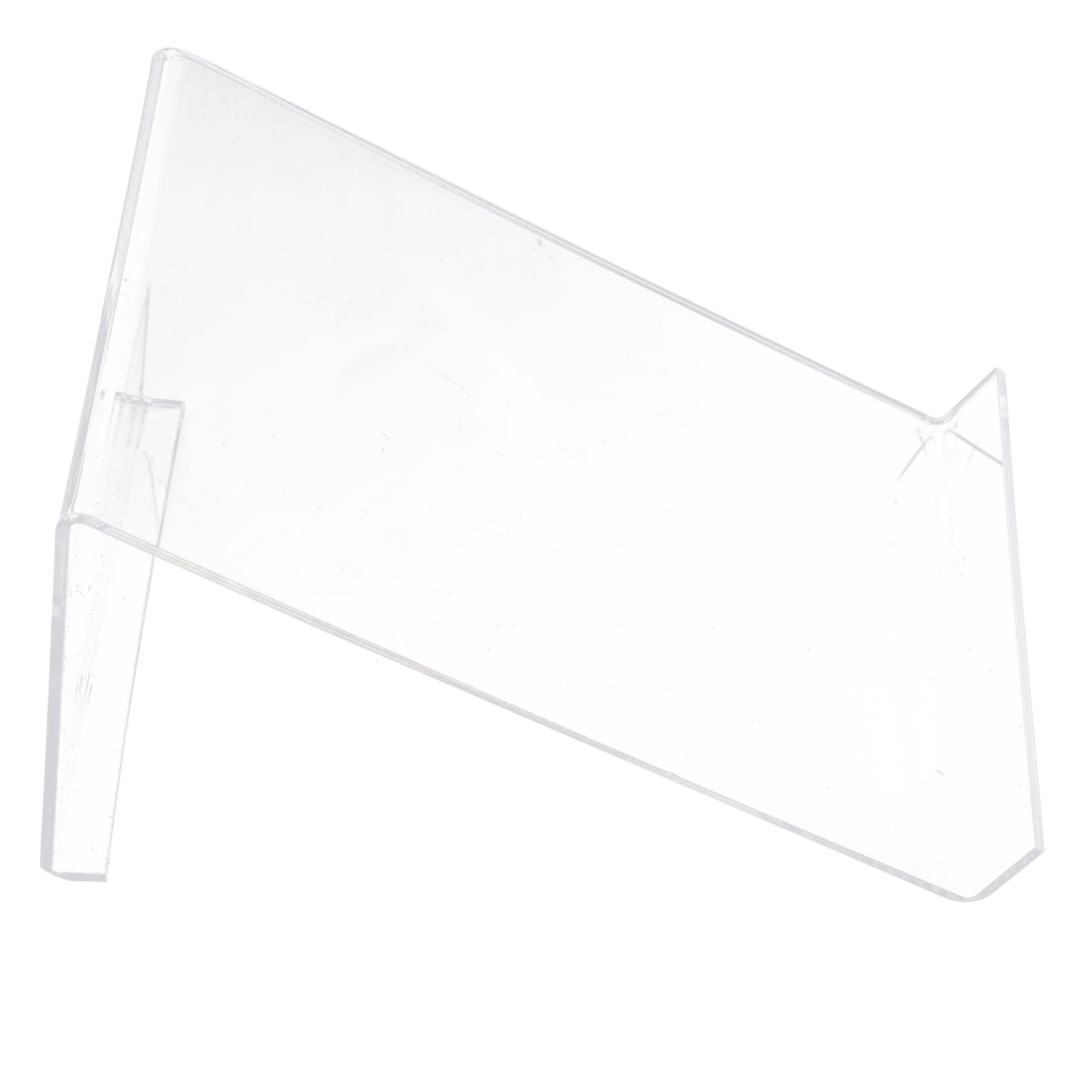 EXCEART Clear Acrylic Phone Stand & Tablet Holder - Adjustable Desk Cradle for iPhone, Samsung, Office & Home Use (Perfect for Video Calls, Reading & Workspace Organization)