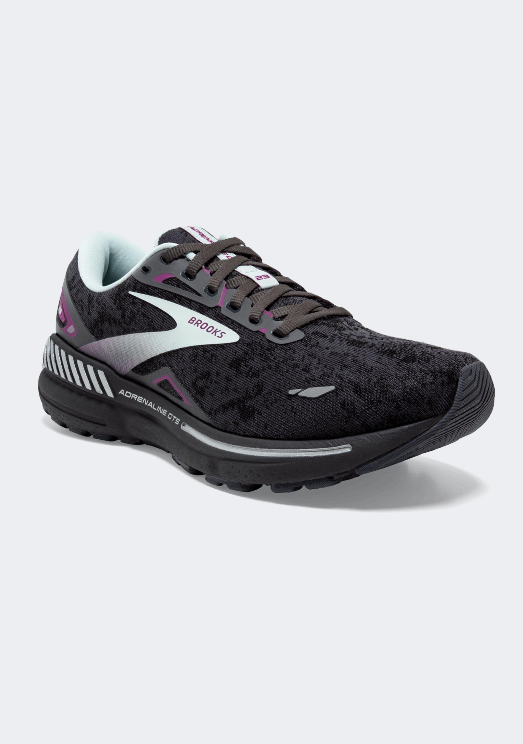 Brooks Women's Adrenaline GTS 23 Running Shoes - D Width - Supportive & Cushioned for Road Running, Jogging, and Daily Walking