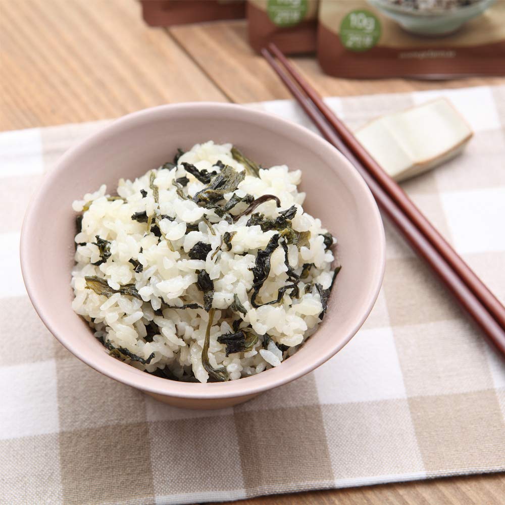Premium Pyeongchang Hanggi Gondre Namul - Authentic Korean Dried Vegetable Topping for Bibimbap & Rice Dishes | Rich Flavor Seasoning for Home Cooking | Perfect for Meal Prep, Korean Food Recipes & Healthy Eating