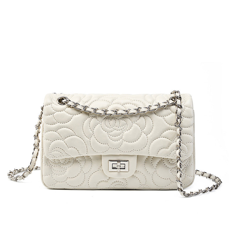 Quilted Chain Shoulder Bag for Women - Fashion Crossbody Purse with Adjustable Strap, Perfect for Work, Travel & Evening Out