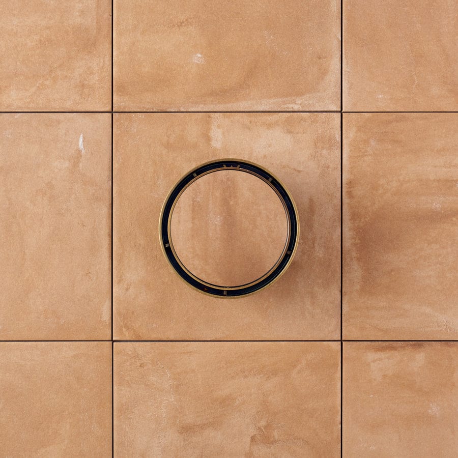 Antique Brass Round Tile Insert Floor Waste Drain - Perfect for Bathroom, Shower, and Kitchen Renovations