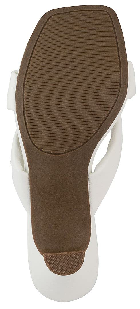 London Fog Women's Louelle Comfort Heel Sandals for Dressy Occasions