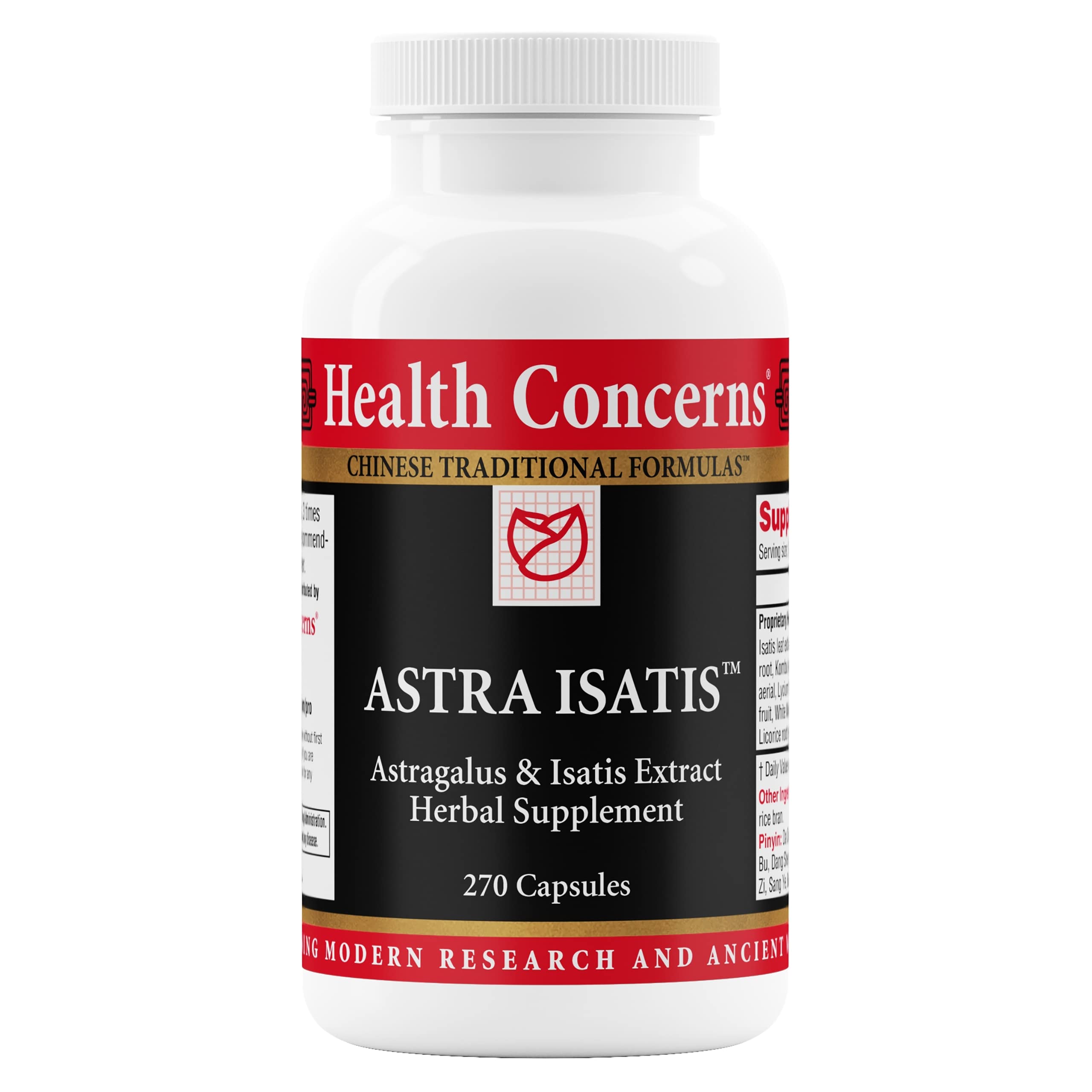 Astra Isatis Immune Defense & Respiratory Support Supplement - 270 Capsules for Cold & Flu Season Wellness