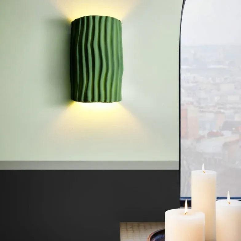 Modern LED White Wall Light - Energy Efficient Indoor/Outdoor Lighting for Living Room, Bedroom, Porch & Patio