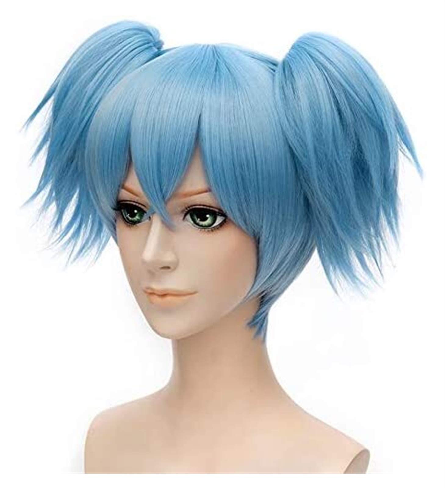 Nagisa Shiota Anime Cosplay Wig - Heat Resistant Short Ponytail Wig for Men | Perfect for Classroom of the Elite Cosplay, Halloween Costumes, and Anime Conventions