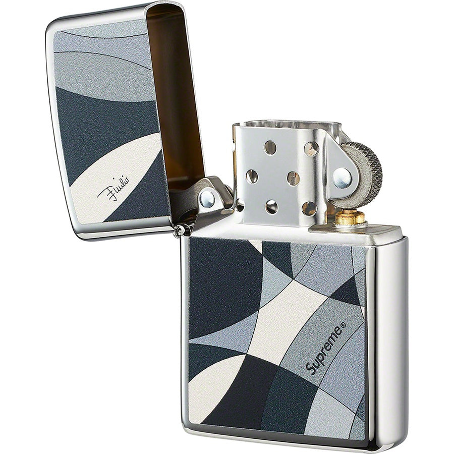 SUPREME x EMILIO PUCCI 21SS Limited Edition Zippo Lighter - Collectible Streetwear Accessory for Urban Fashion & Gift Giving