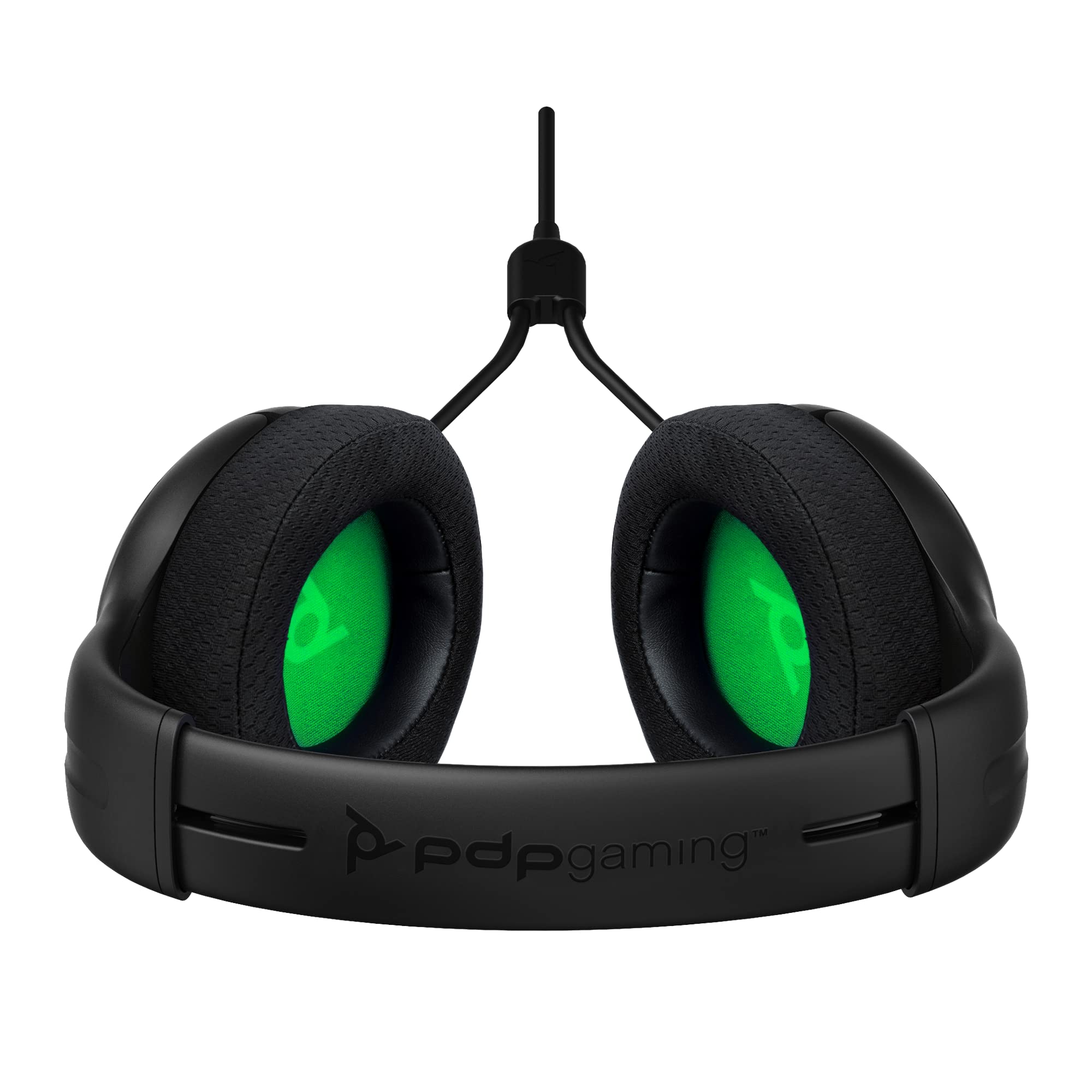 PDP Gaming AIRLITE Wired Stereo Headset for Xbox Series X|S & Xbox One - Official Licensed Noise-Cancelling Microphone, Lightweight Design for PC/Windows 10/11 Gaming - Perfect for Competitive Multiplayer & Late-Night Gaming Sessions (Black)