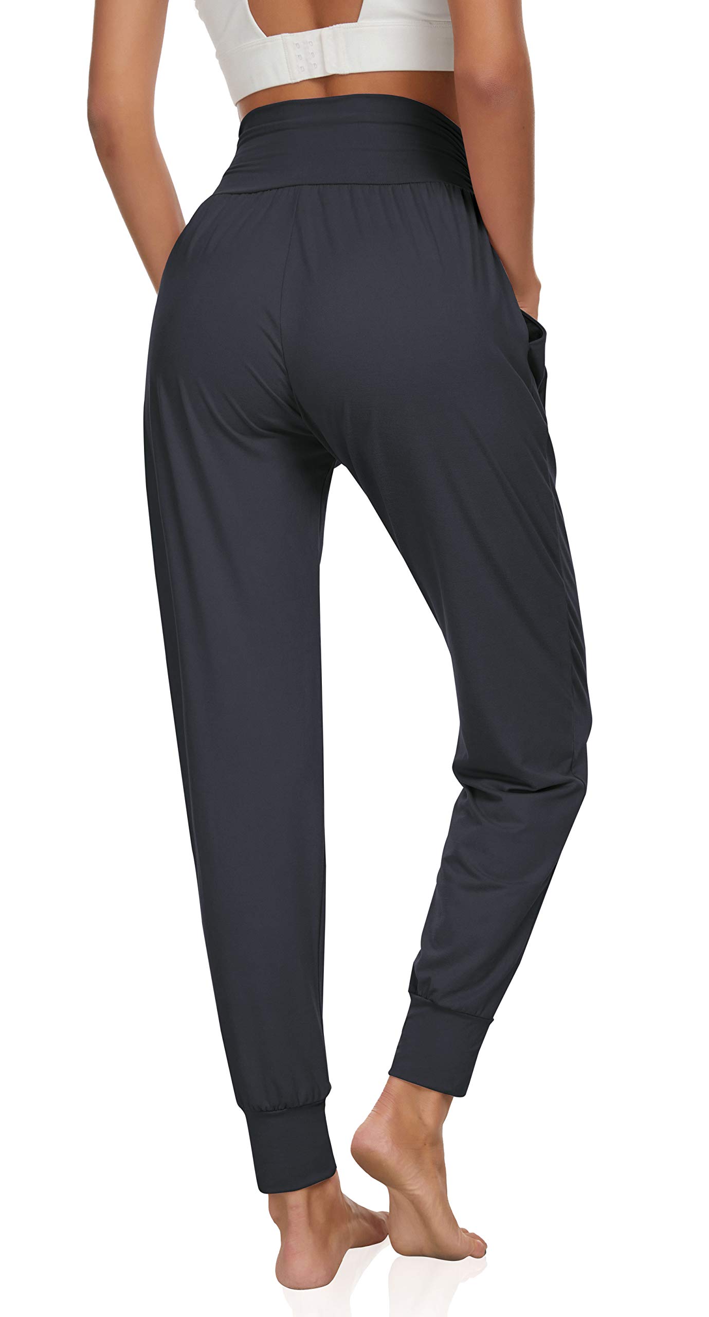 UE Women's Cozy Yoga Joggers Pants - Loose Fit Workout Sweatpants with Pockets | Comfy Lounge Pants for Yoga, Running, Gym & Home Relaxation