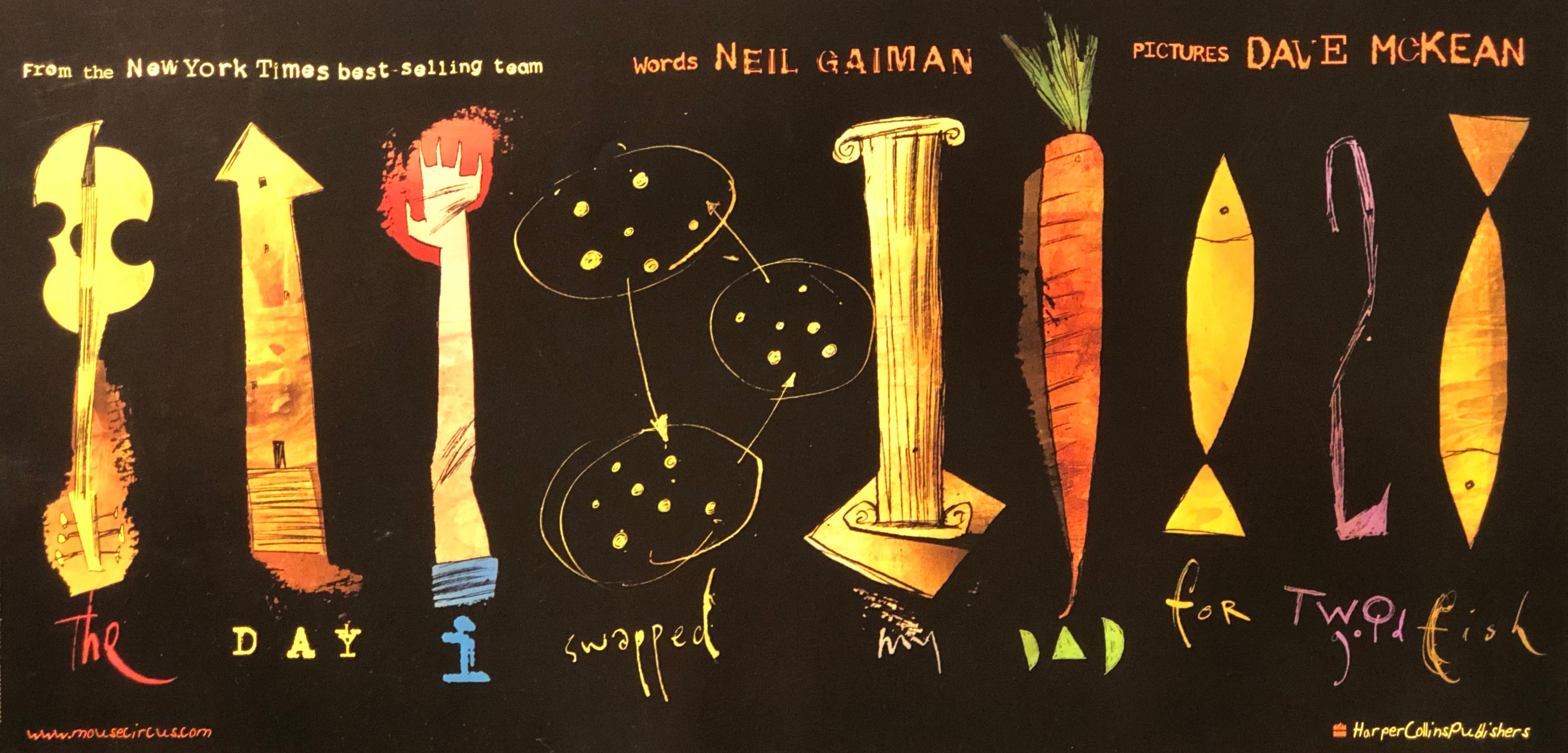 The Day I Swapped My Dad for Two Goldfish - Funny Children's Book by Neil Gaiman | Perfect for Bedtime Stories & Family Reading Time